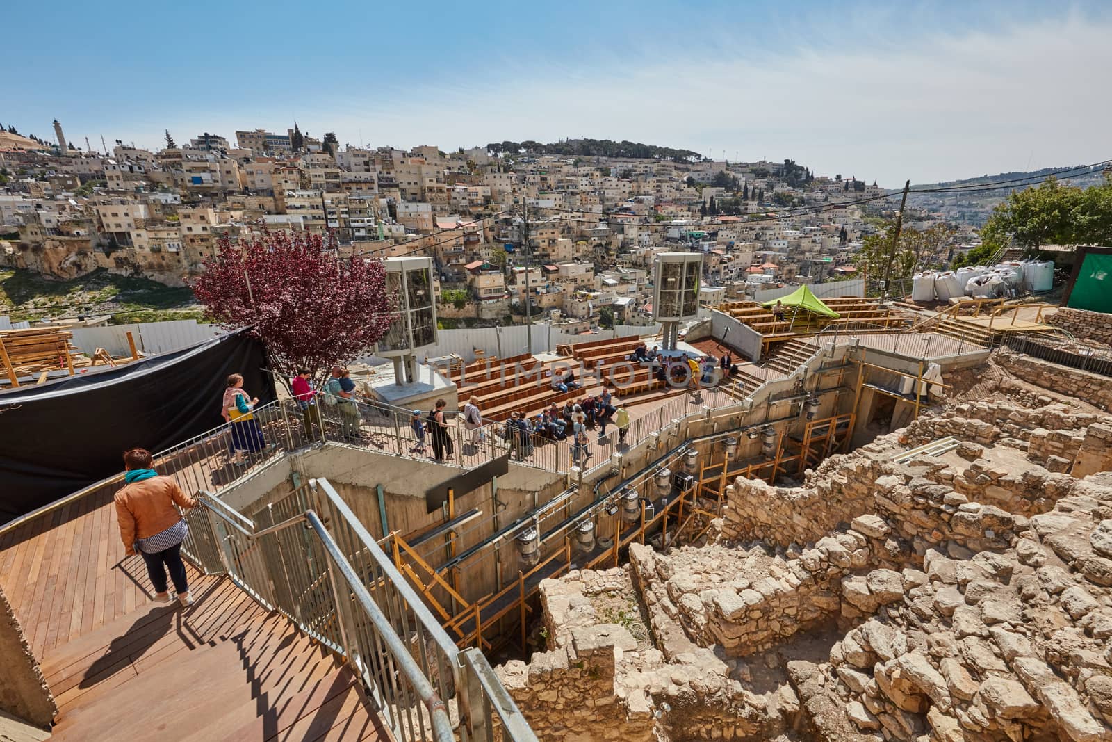 Jerusalem city of David excavations