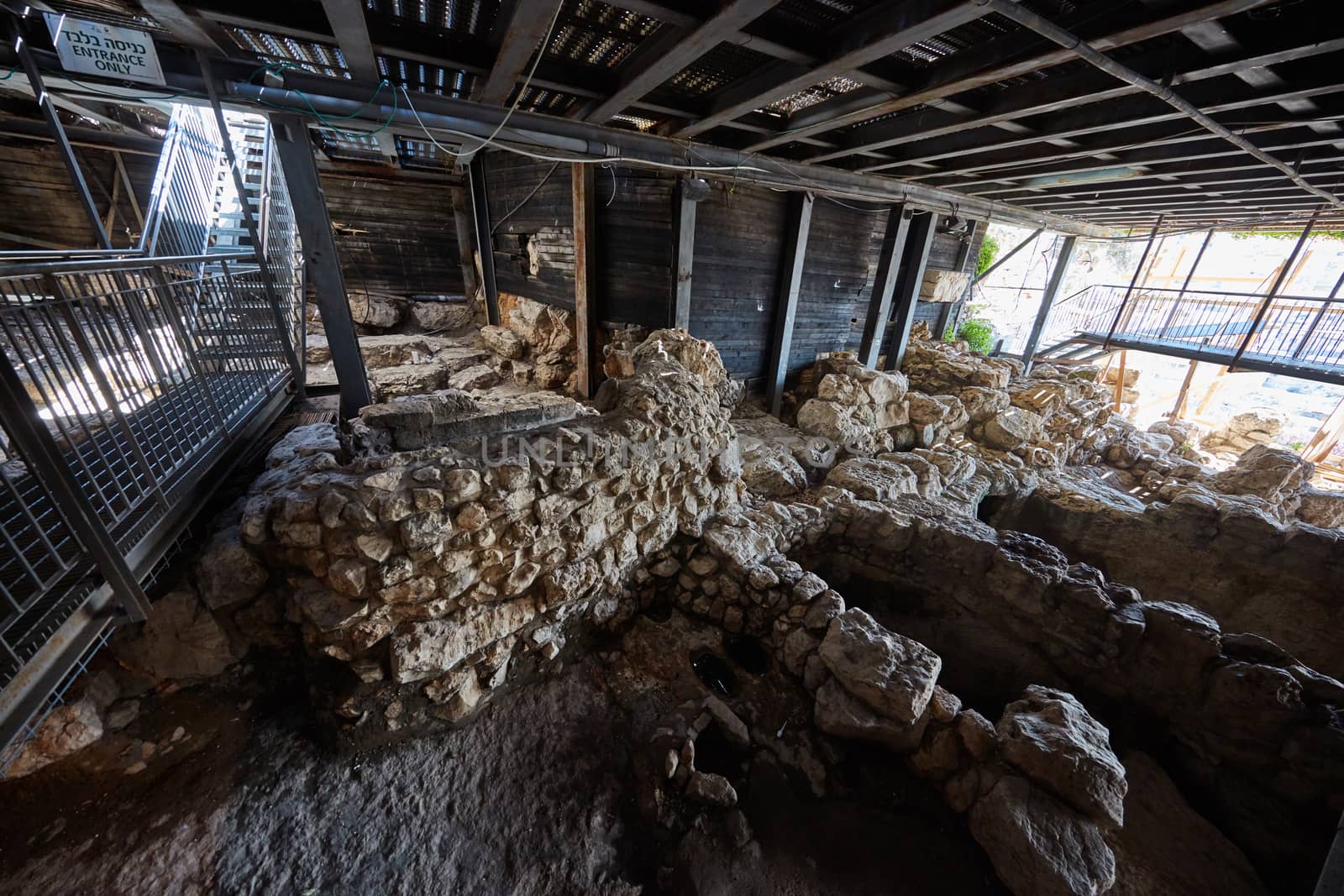 Jerusalem city of David excavations