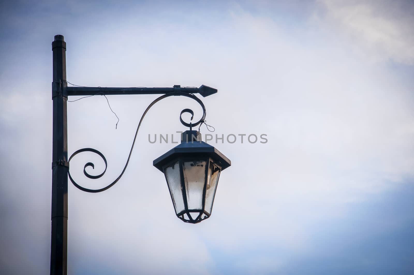 Fancy light post in Guatrmala