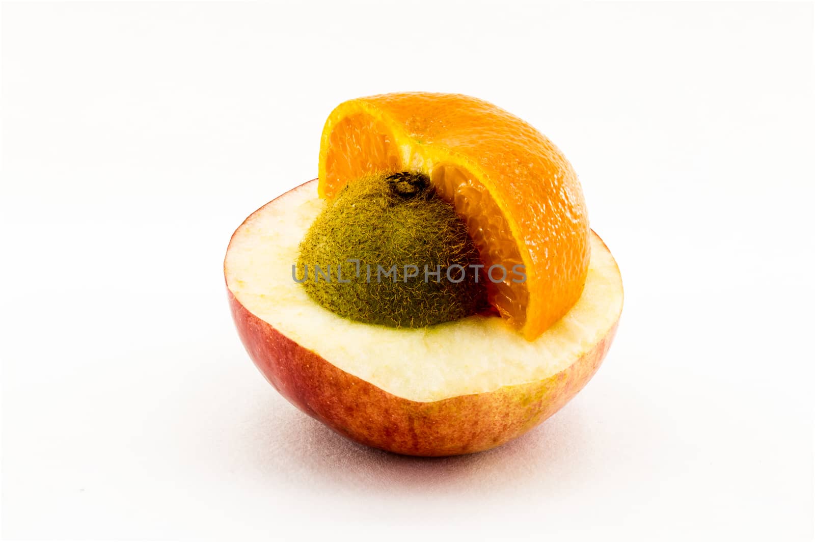  Composite fruit isolated on white background by taras_chernenko