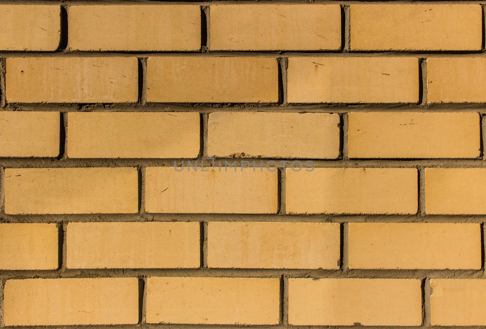Fragment of brick wall of silicate bricks texture background.
