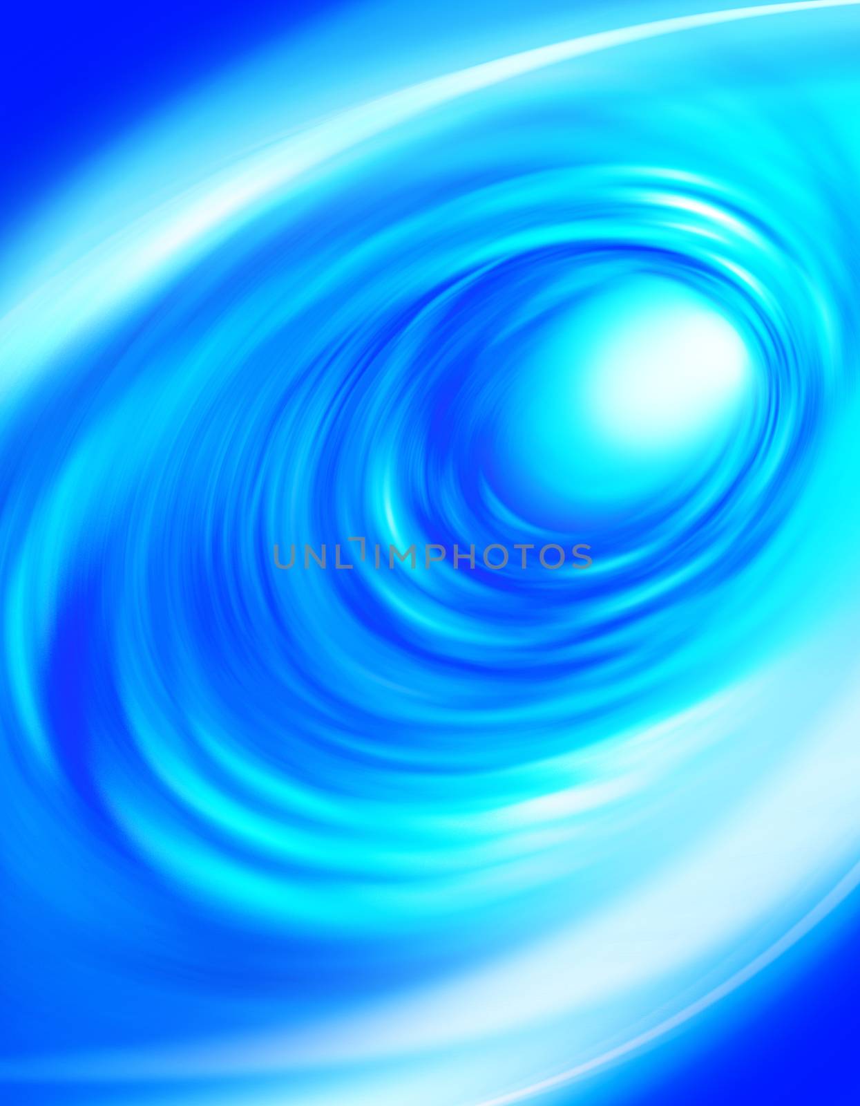 blue abstract whirlpool by ssuaphoto