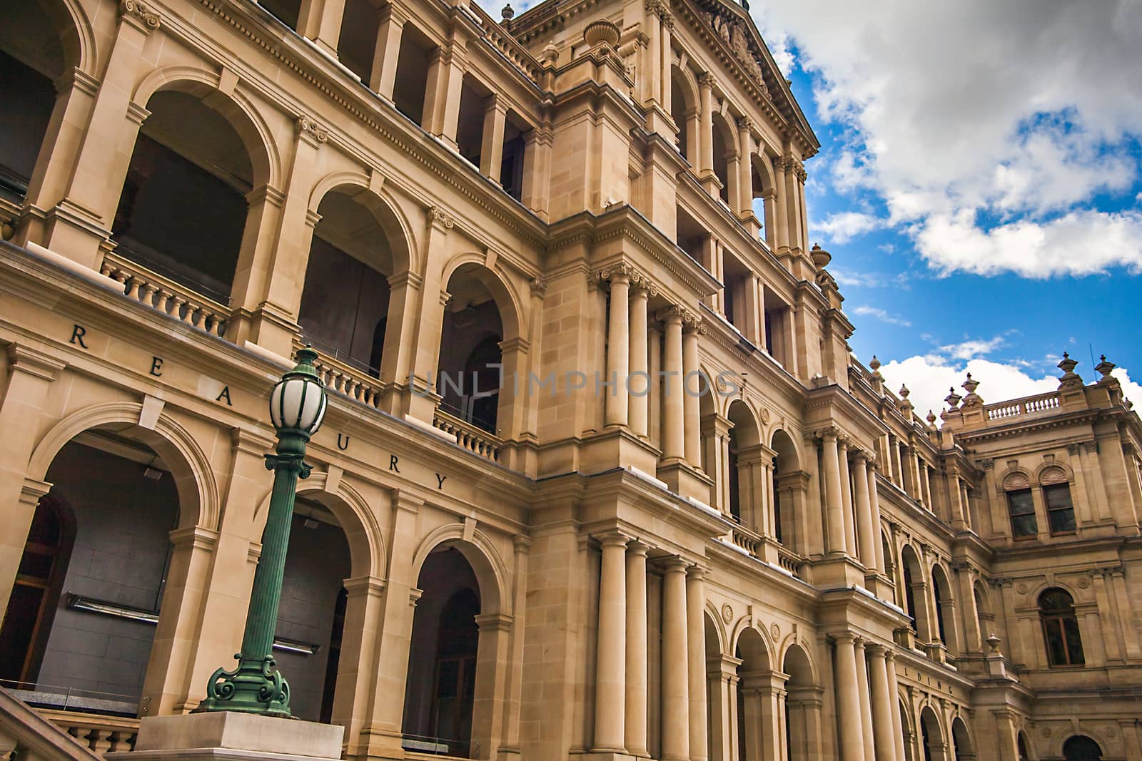 Treasury Building Brisbane Queensland Australia by Makeral