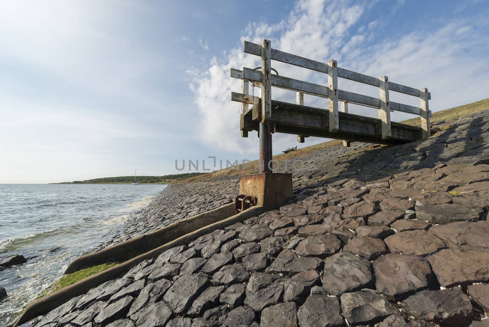 Control dock on a water luis on the island Vlieland
 by Tofotografie