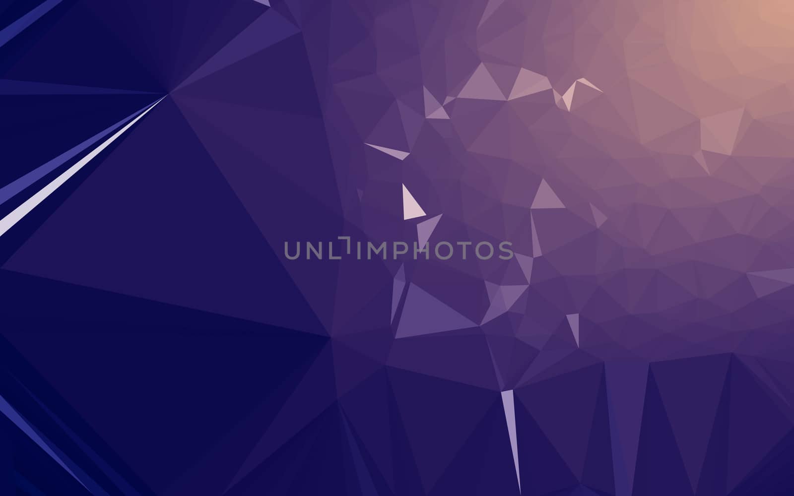 Abstract low poly background, geometry triangle by teerawit