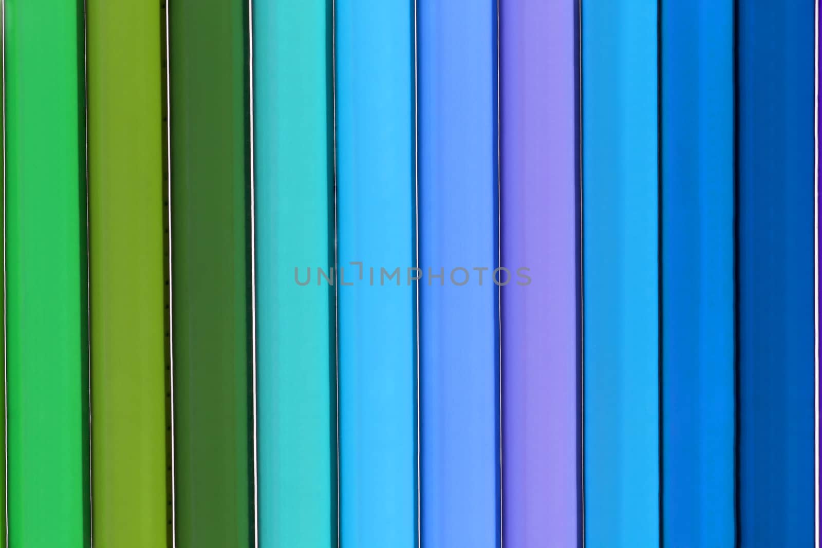 Background of parallel colorful pencils, close up by mychadre77