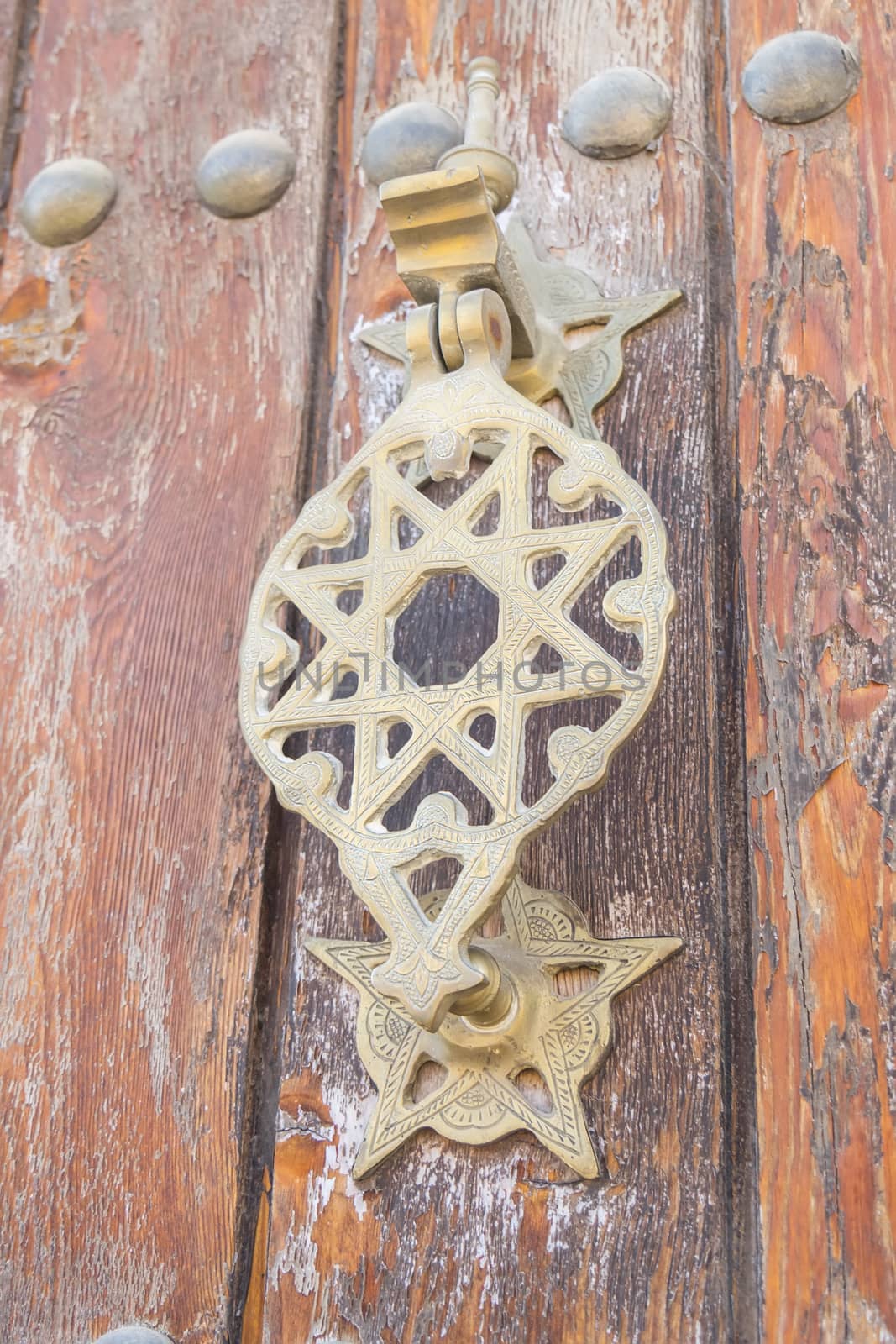 Close up of an old door Knocker, Ancient Knocker