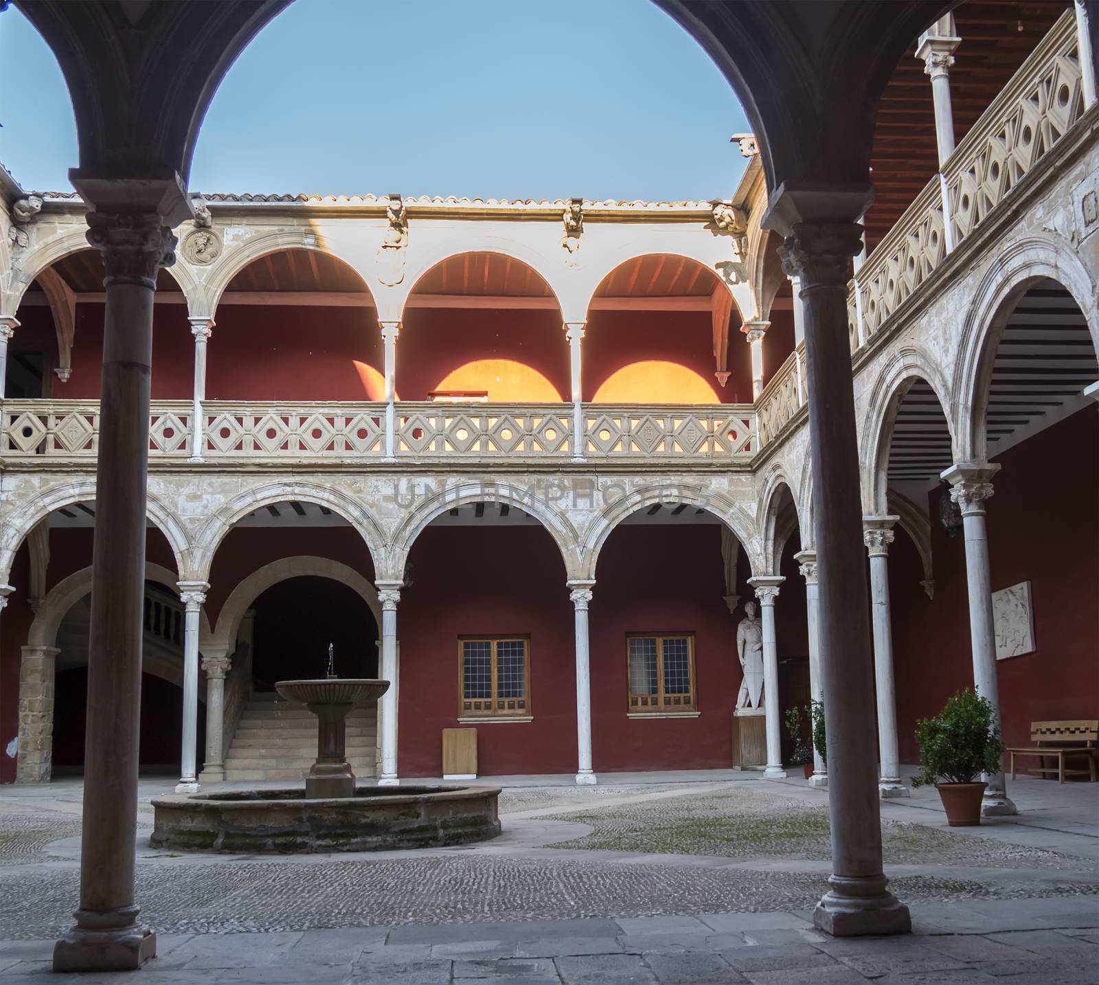 Towers House or Davalos Palace, actually Ubeda Art Schoool, Jaen, Spain