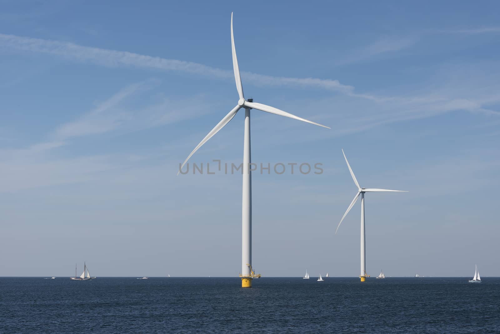 Wind farm in the water
 by Tofotografie