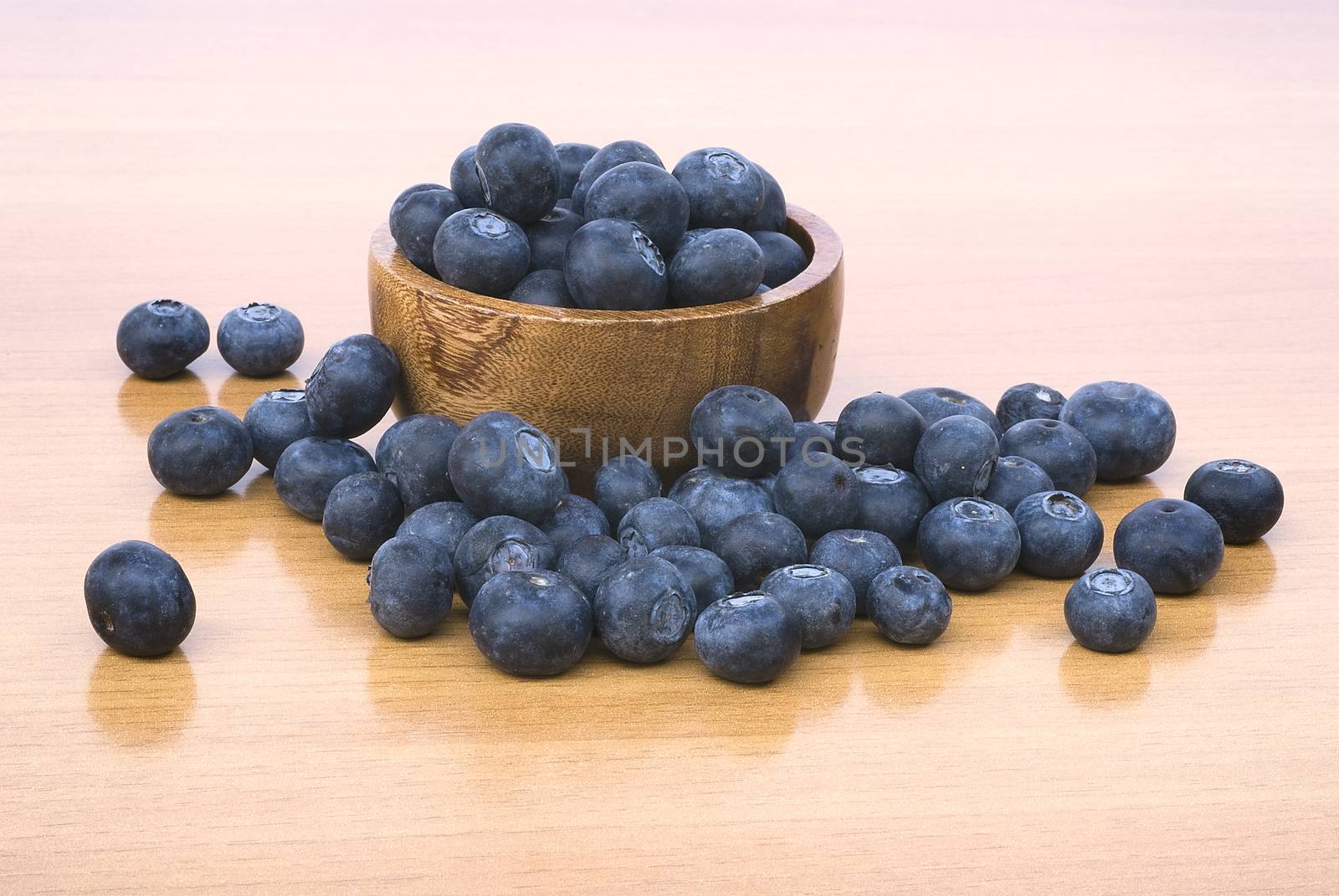 Closeup of blueberry, ingredient for the preparation of pastries and juices