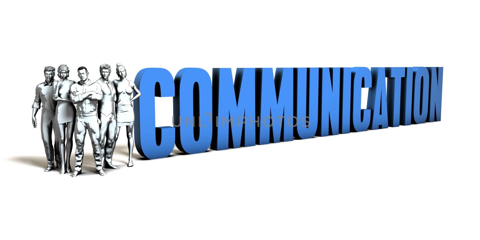Communication Business Concept by kentoh