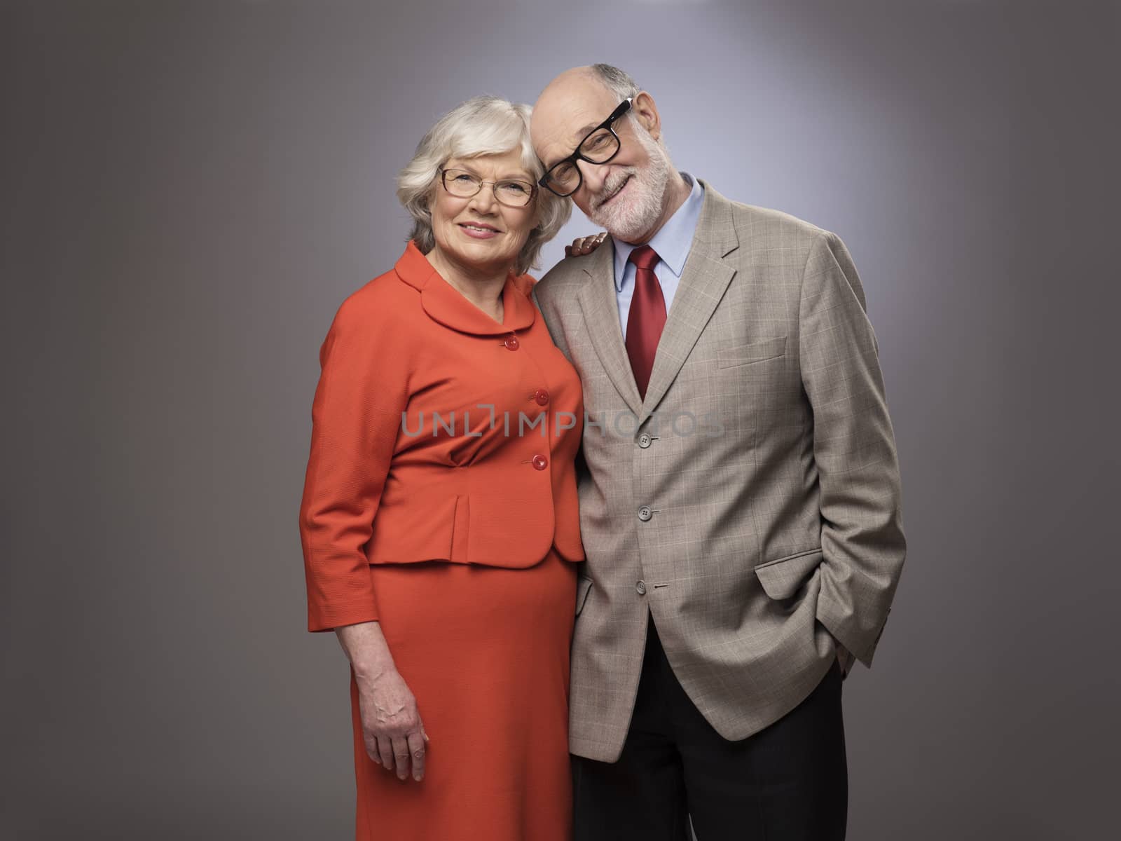Portrait of senior couple by ALotOfPeople