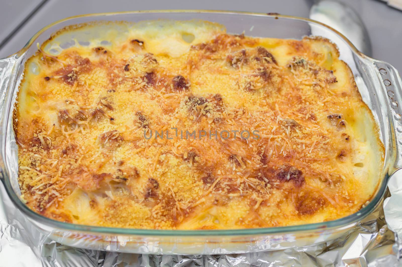 potato casserole with cheese by okskukuruza