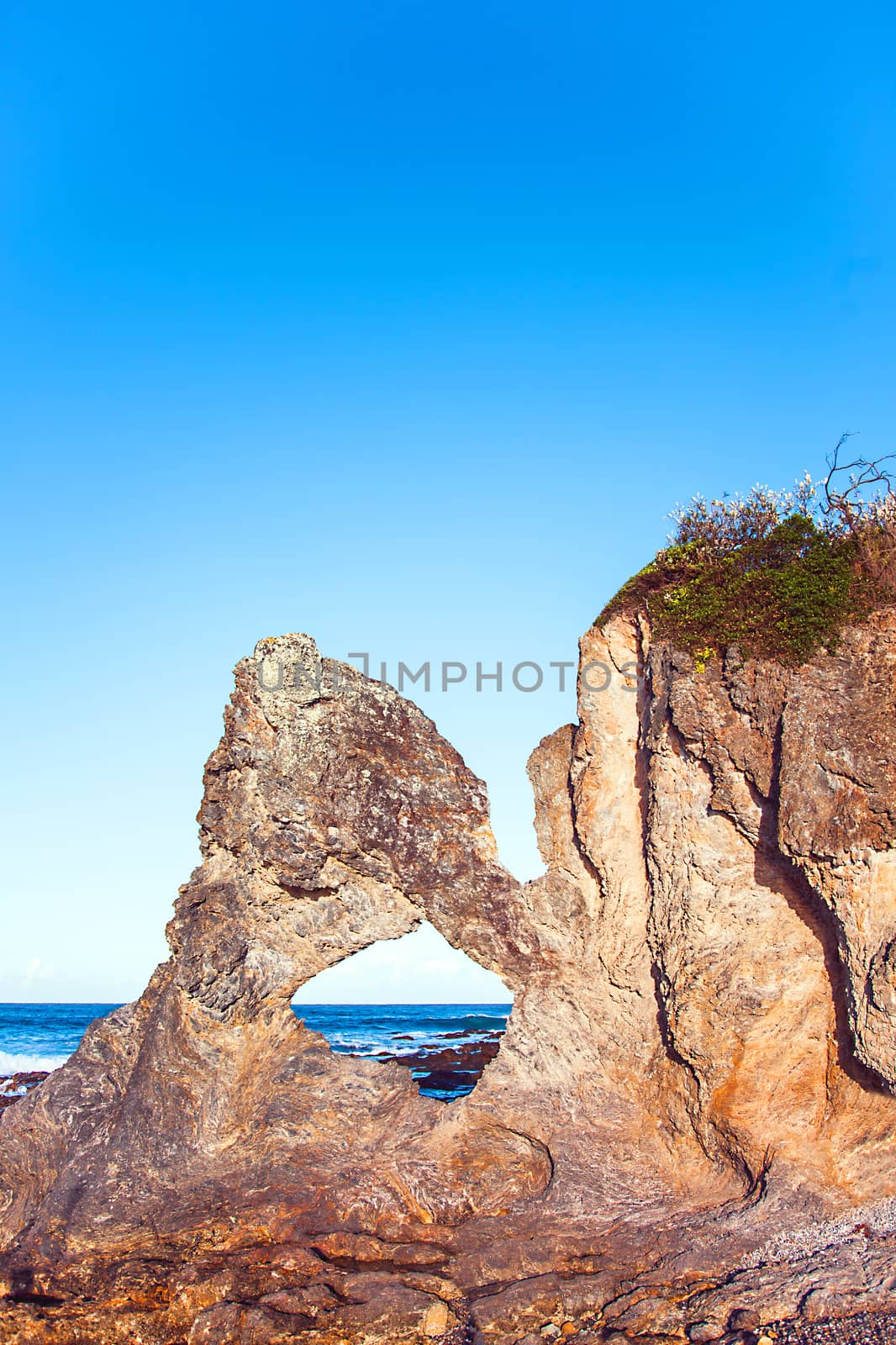Bar Rock Lookout and Australia Rock Narooma Australia by Makeral