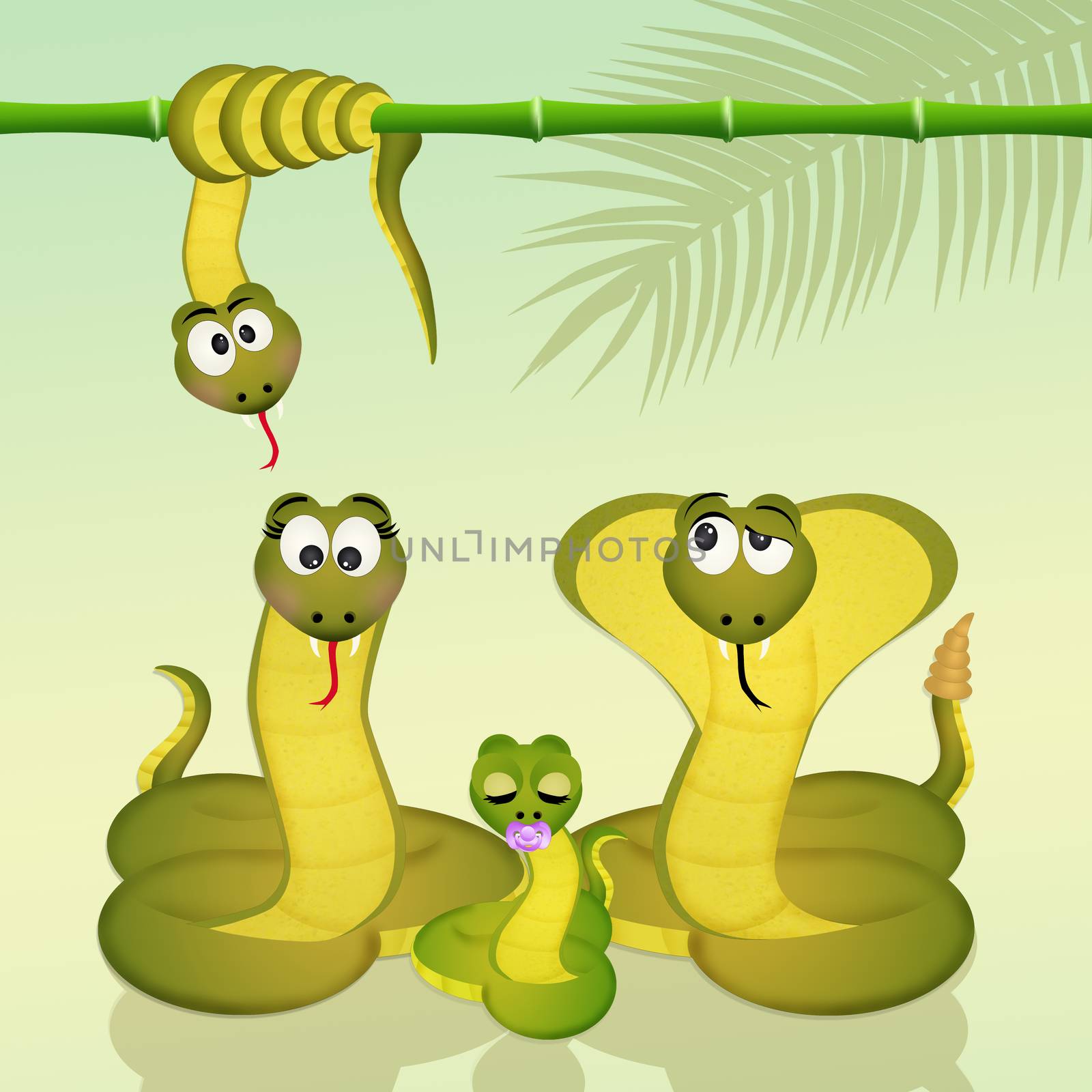family of snakes by adrenalina