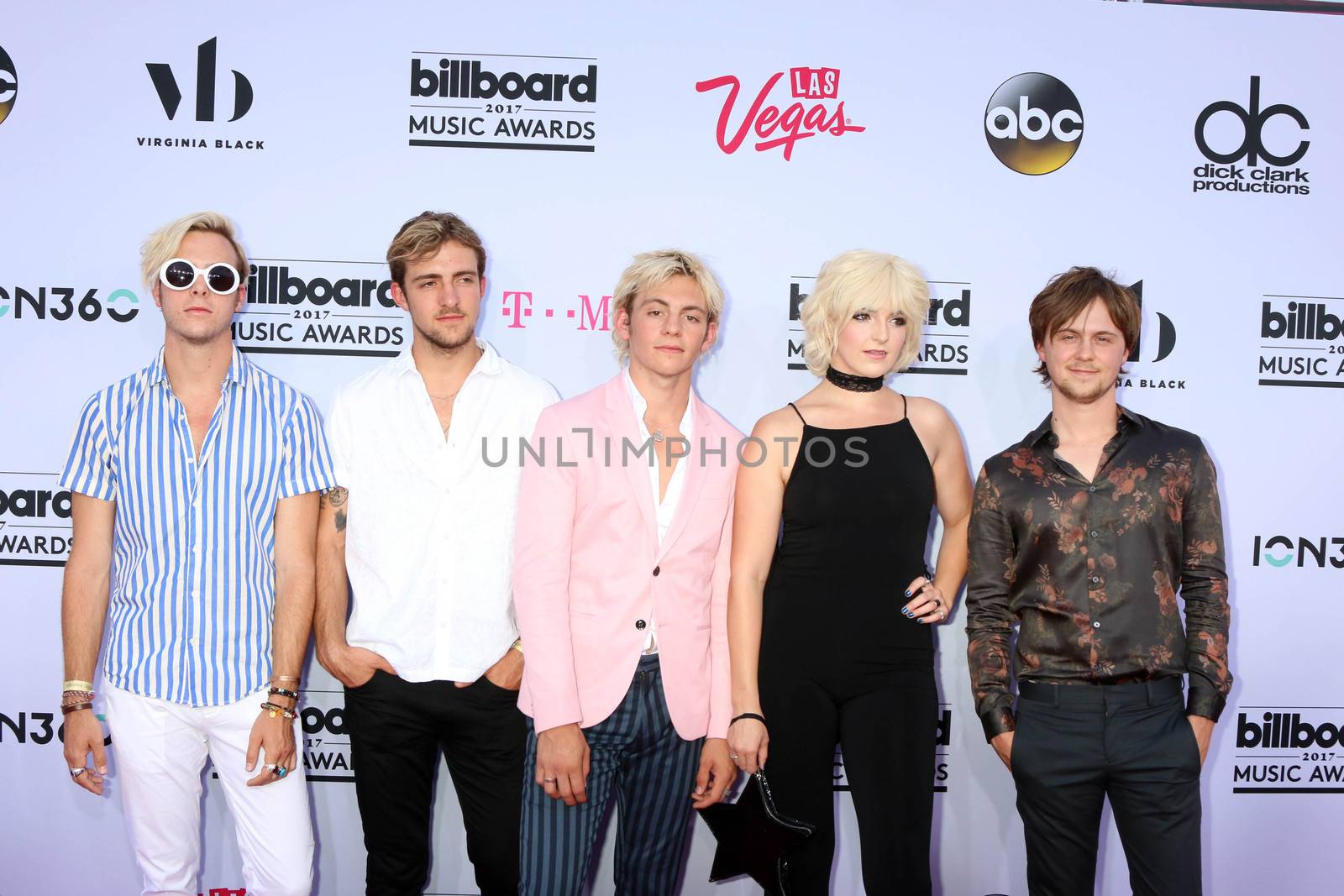 Riker Lynch, Rocky Lynch, Ross Lynch, Rydel Lynch, Ellington Ratliff
at the 2017 Billboard Awards Arrivals, T-Mobile Arena, Las Vegas, NV 05-21-17