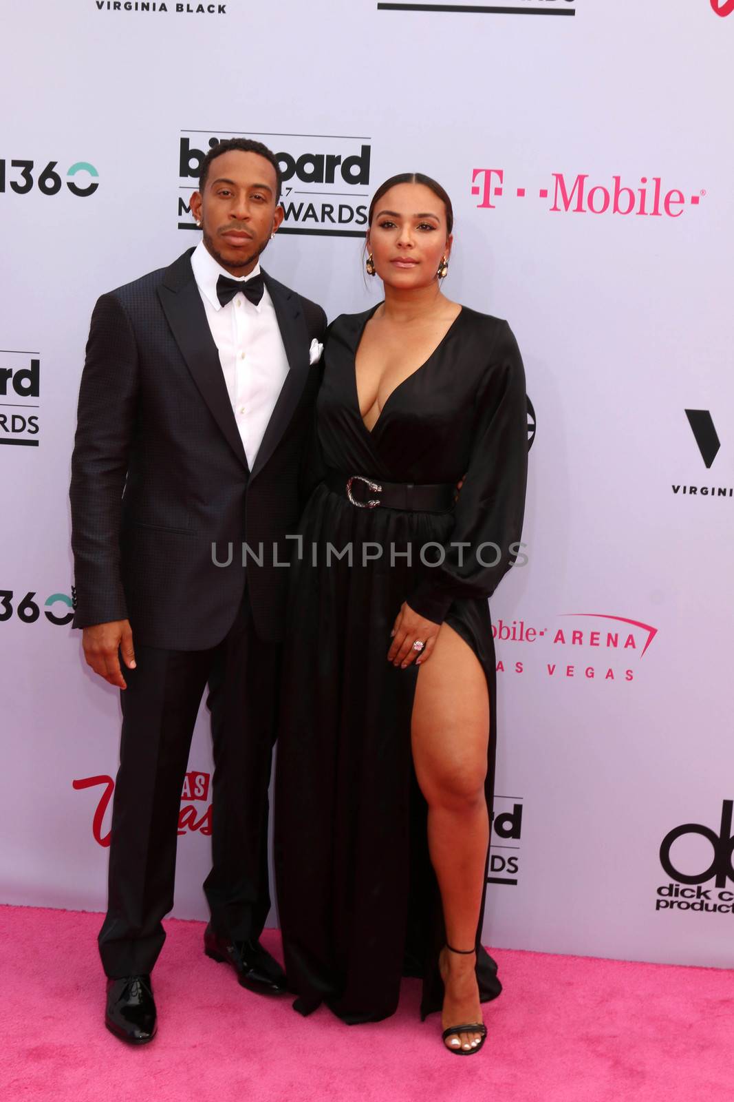 Chris Bridges, Ludacris, Eudoxie Mbouguiengue
at the 2017 Billboard Awards Arrivals, T-Mobile Arena, Las Vegas, NV 05-21-17