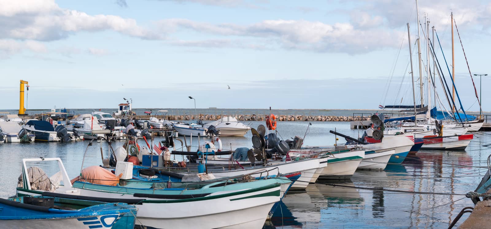 Traditional fishing boats by membio