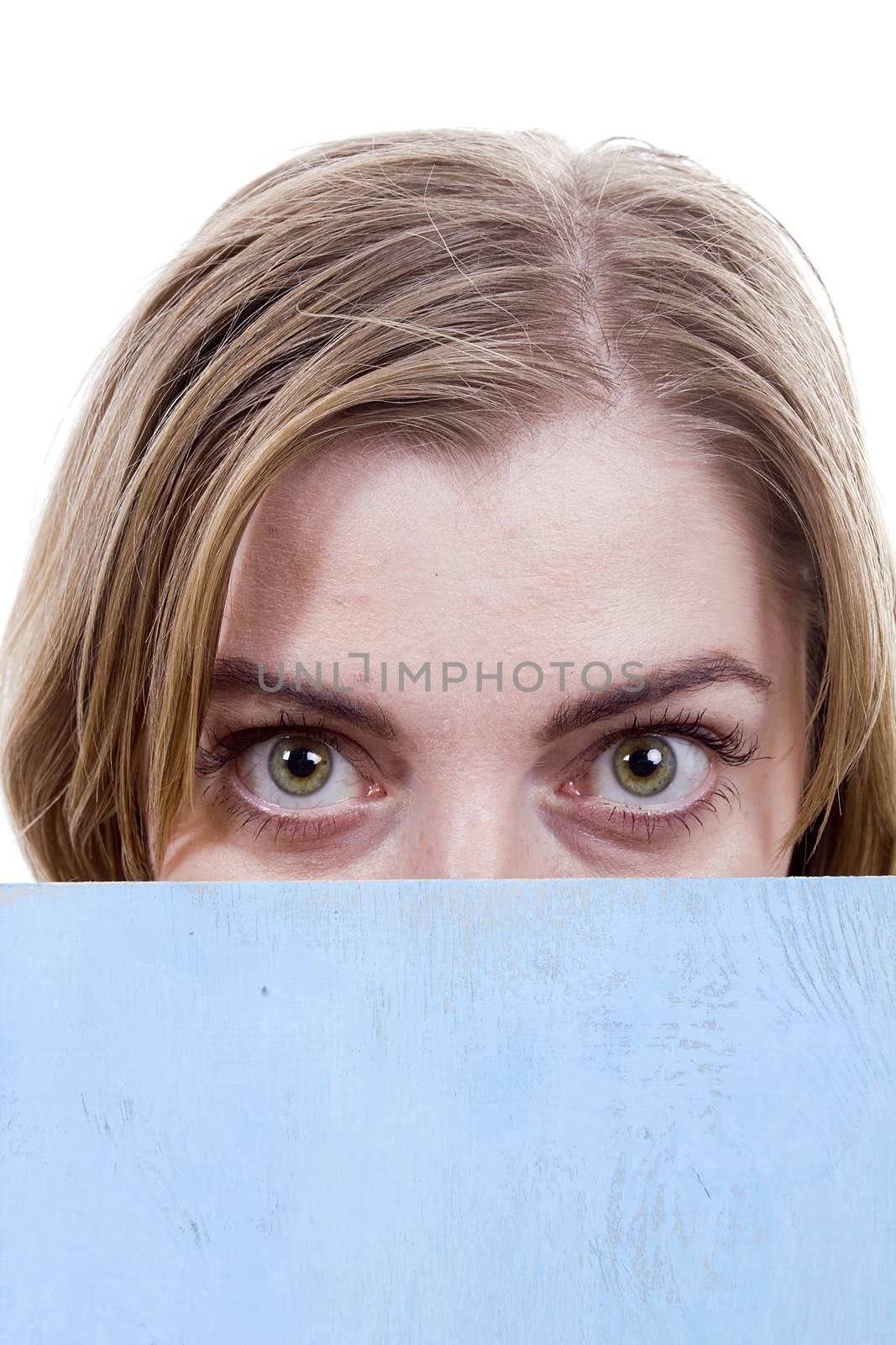 Eyes of a woman close up by VIPDesignUSA