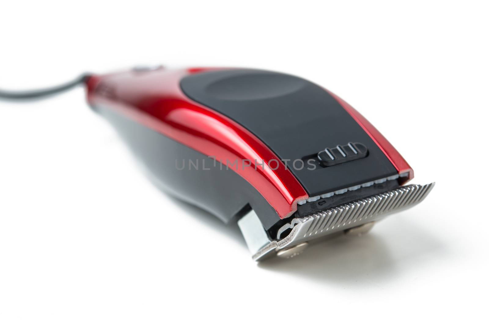 electric hair clipper isolated on white