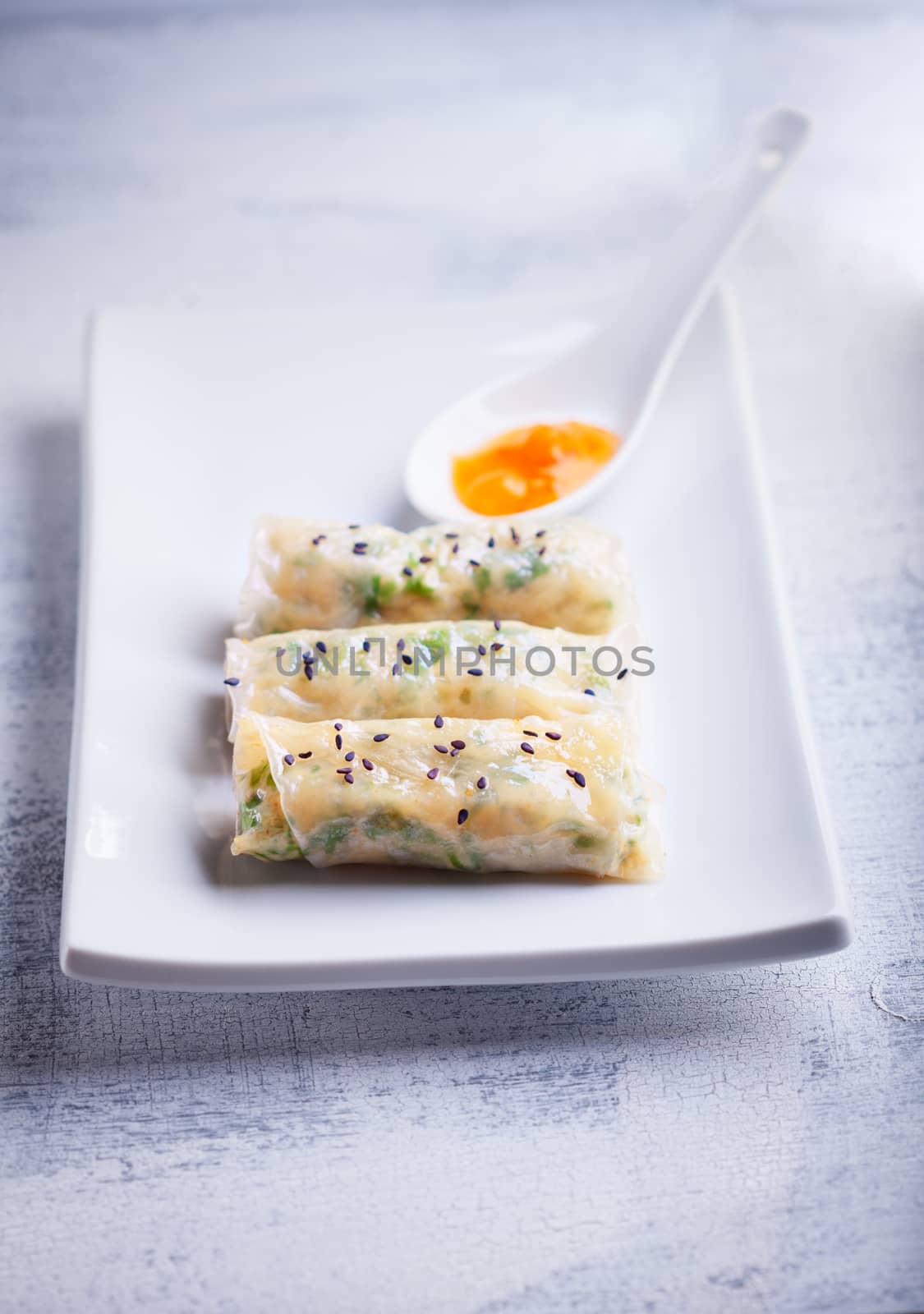 Rice Paper Rolls  by supercat67