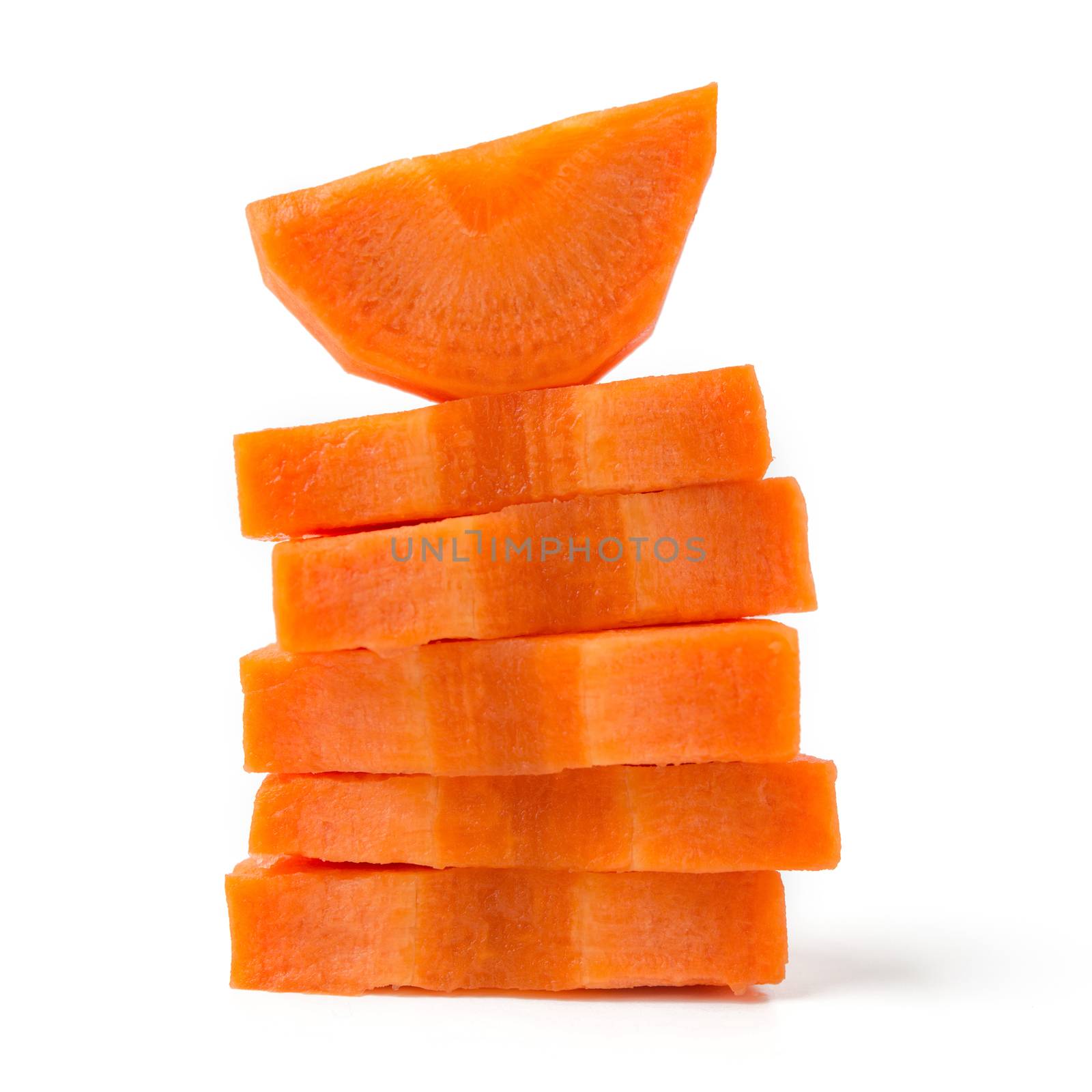 sliced carrots by antpkr