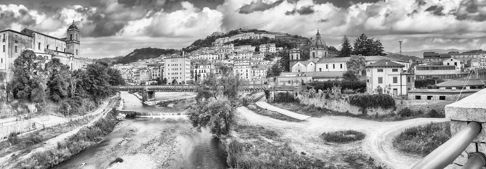 Scenic view of the Old Town in Cosenza, Italy by marcorubino