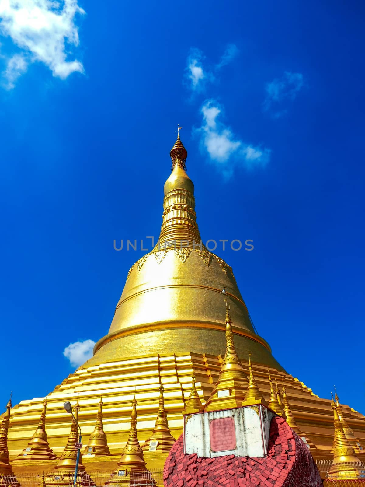 Shwemawdaw Pagoda in Myanmar. by gutarphotoghaphy