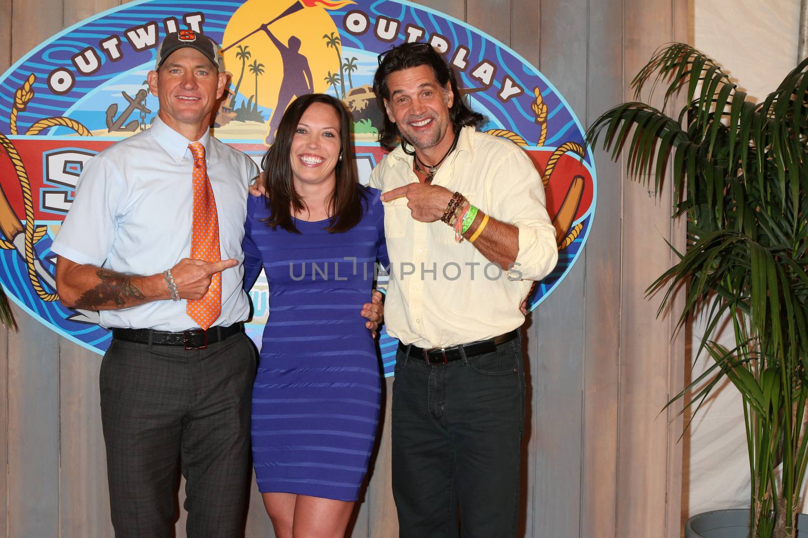 Brad Culpepper, Sarah Lacina, Troyzan Robertson
at the "Survivor: Game Changers - Mamanuca Islands" Finale, CBS Studio Center, Studio City, CA 05-24-17