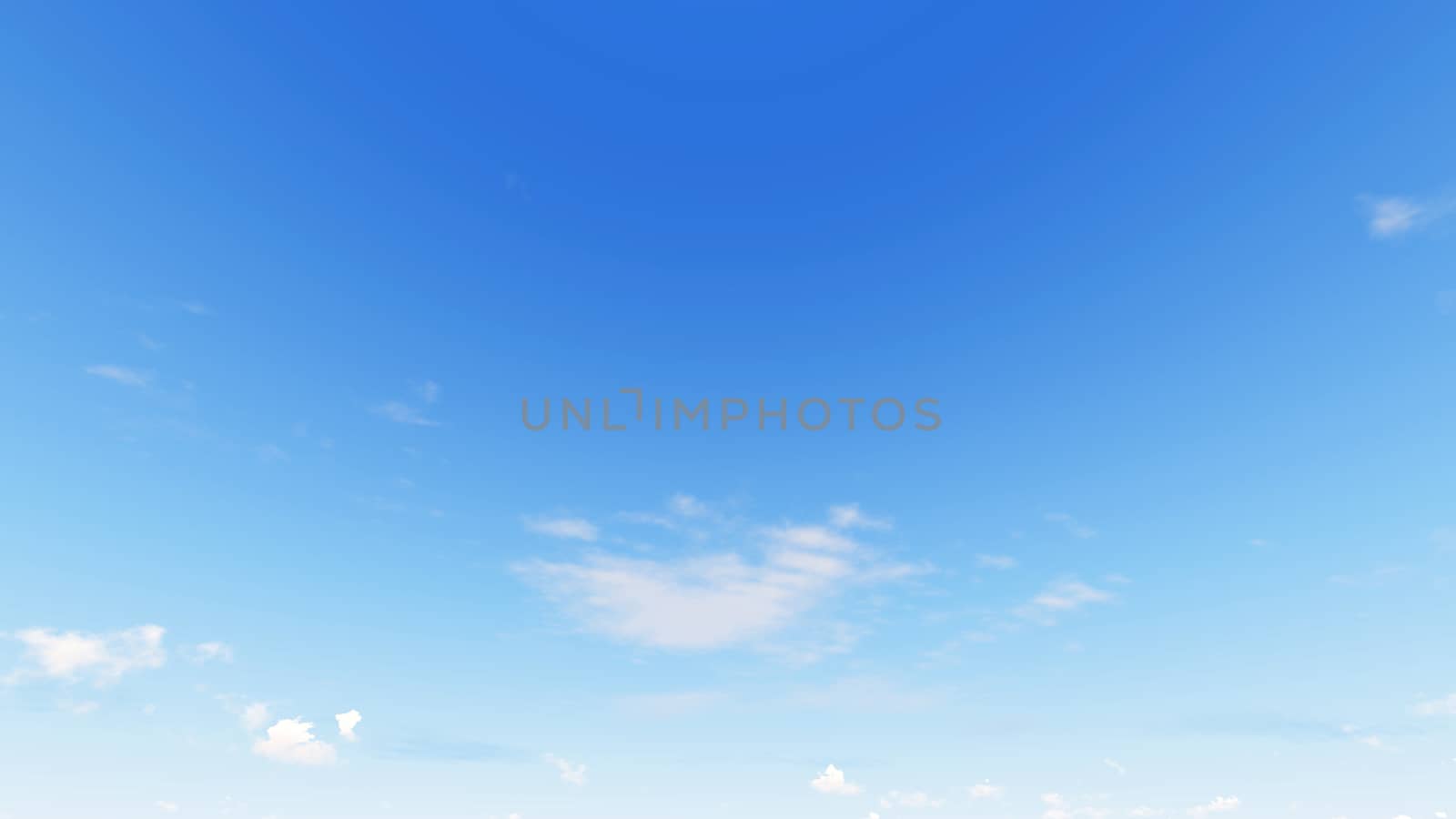 Cloudy blue sky abstract background, blue sky background with tiny clouds, 3d rendering

