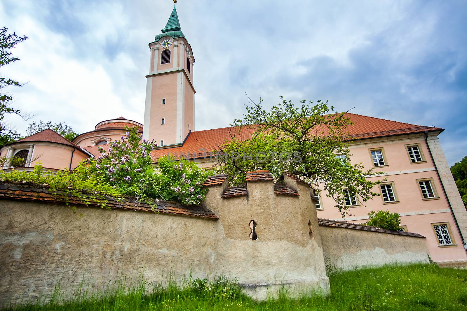 Benedictine Monastery World Heritage Sites in Weltenburg Lower Bavaria Bavaria Germany
