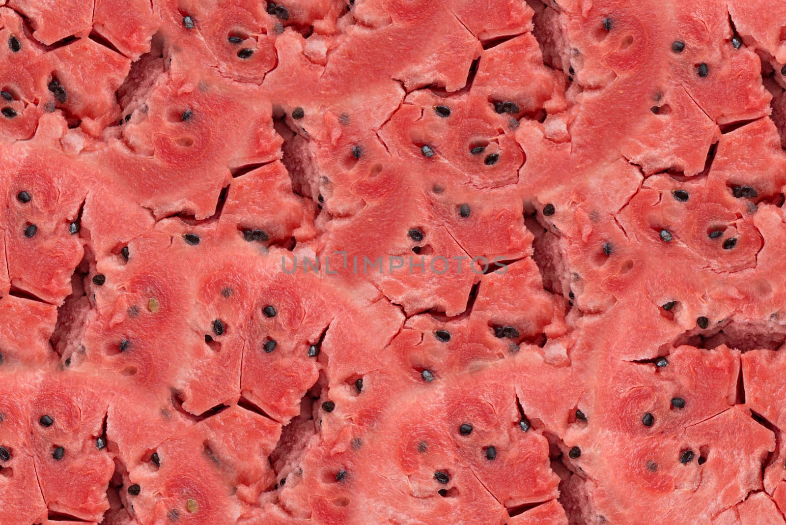 watermelon flesh closeup macro texture background by skrotov