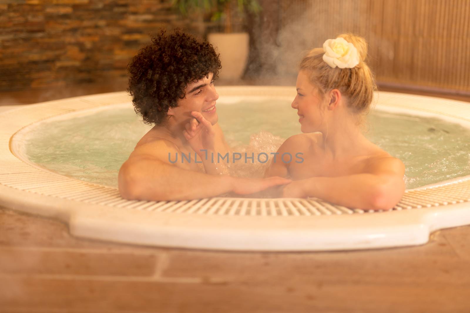Couple At The Spa by MilanMarkovic78