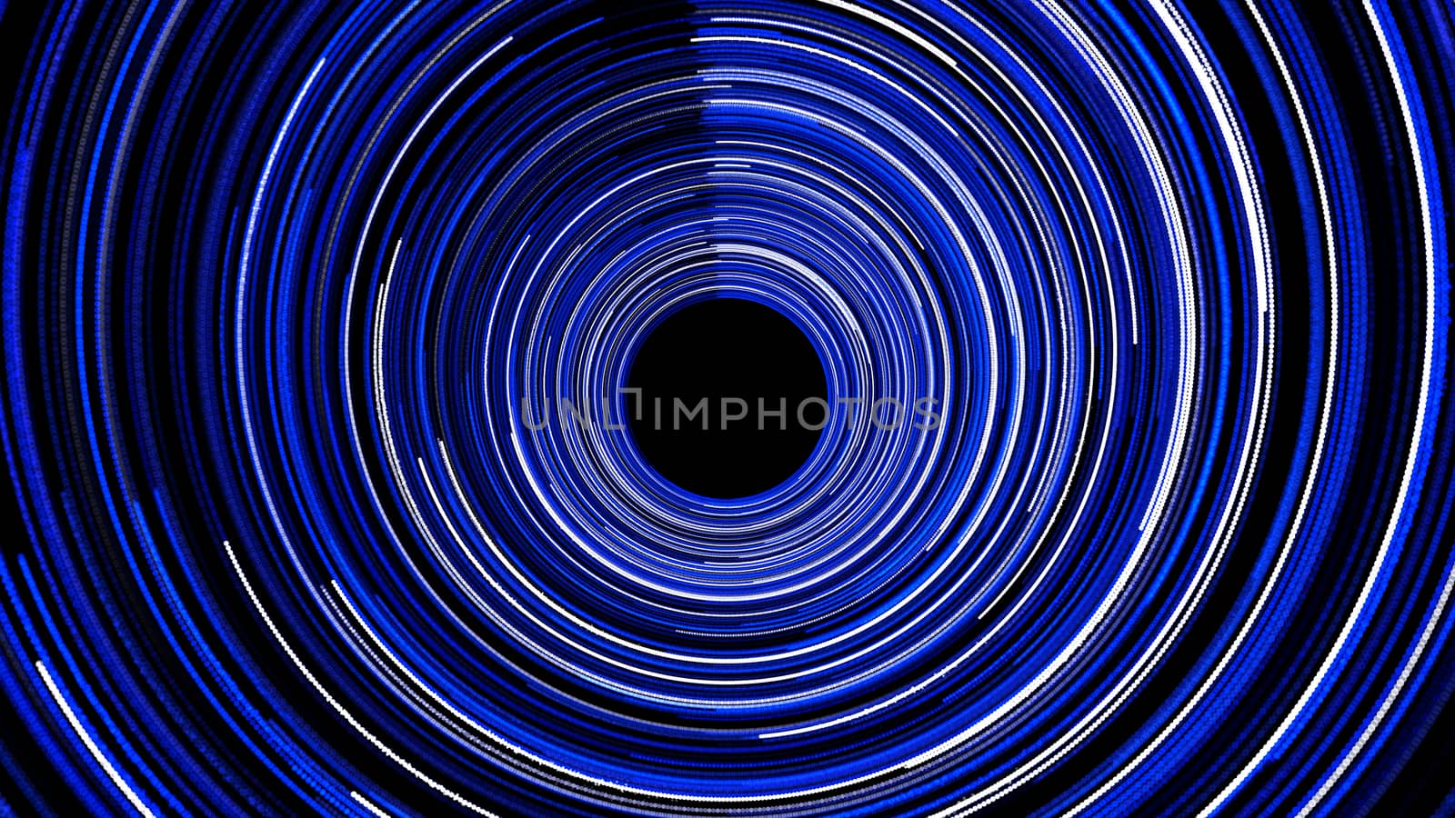 Abstract background with spiral tunel. 3d rendered