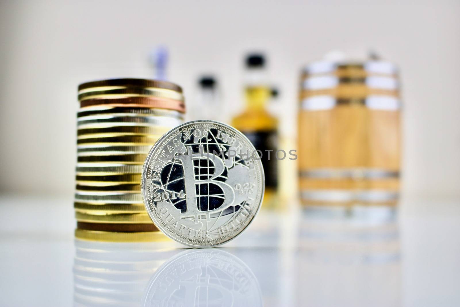 Cryptocurrency physical coins