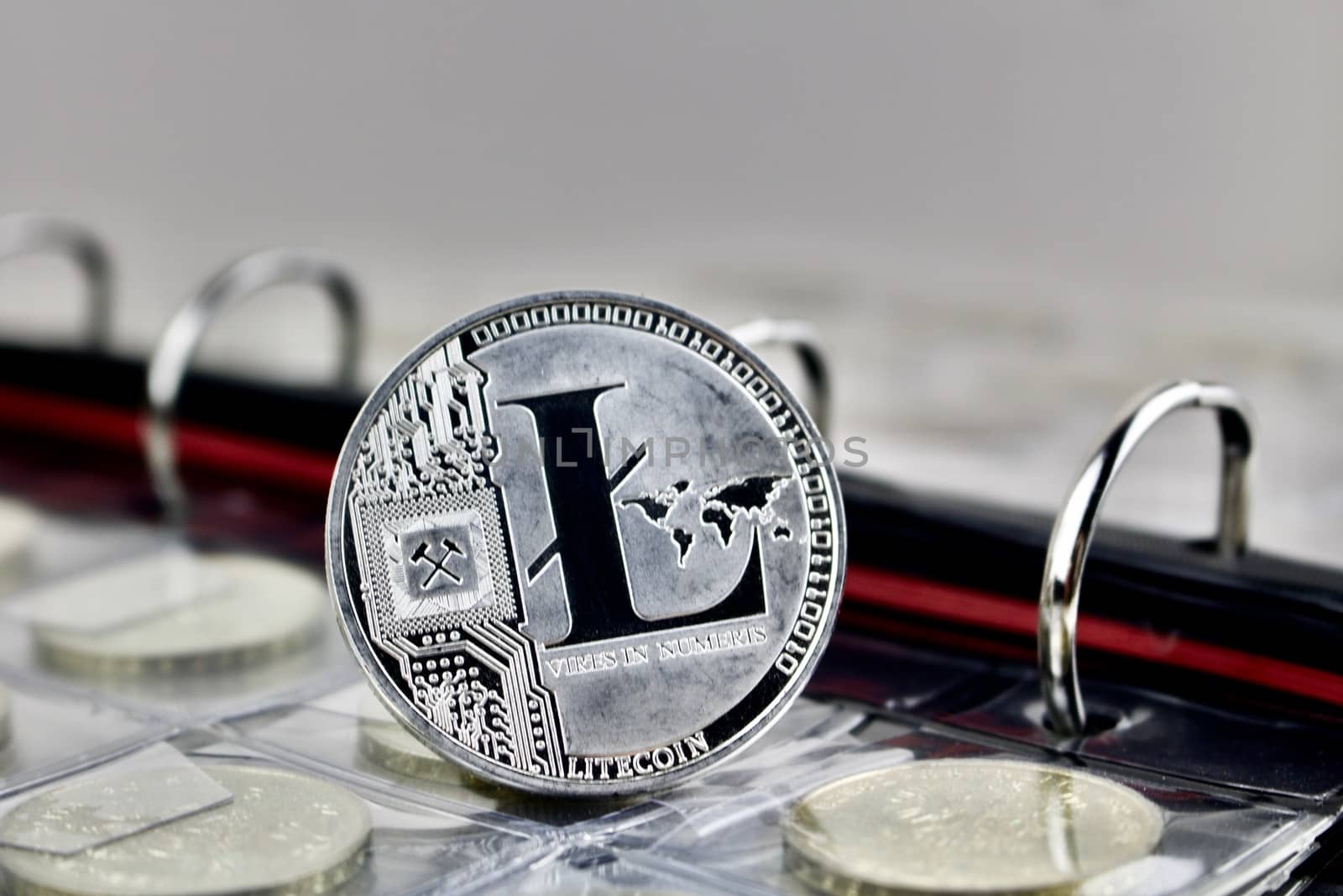 Litecoin physical cryptocurrency coin