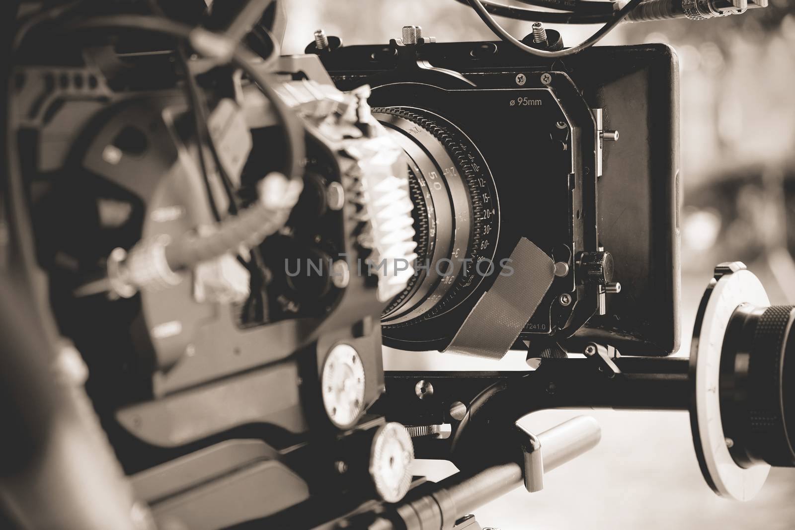 Professional digital video camera