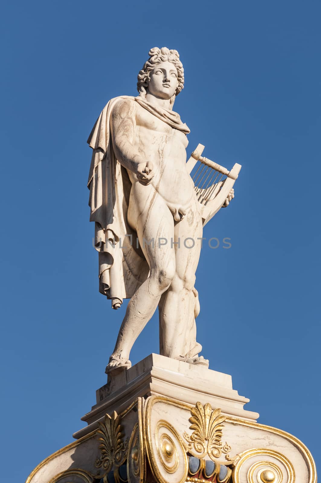 classic Apollo statue