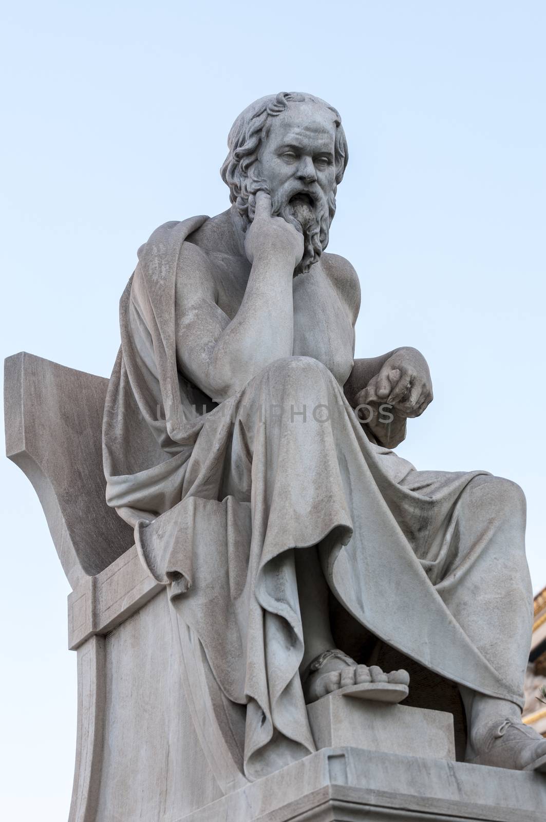 classical statue of Socrates