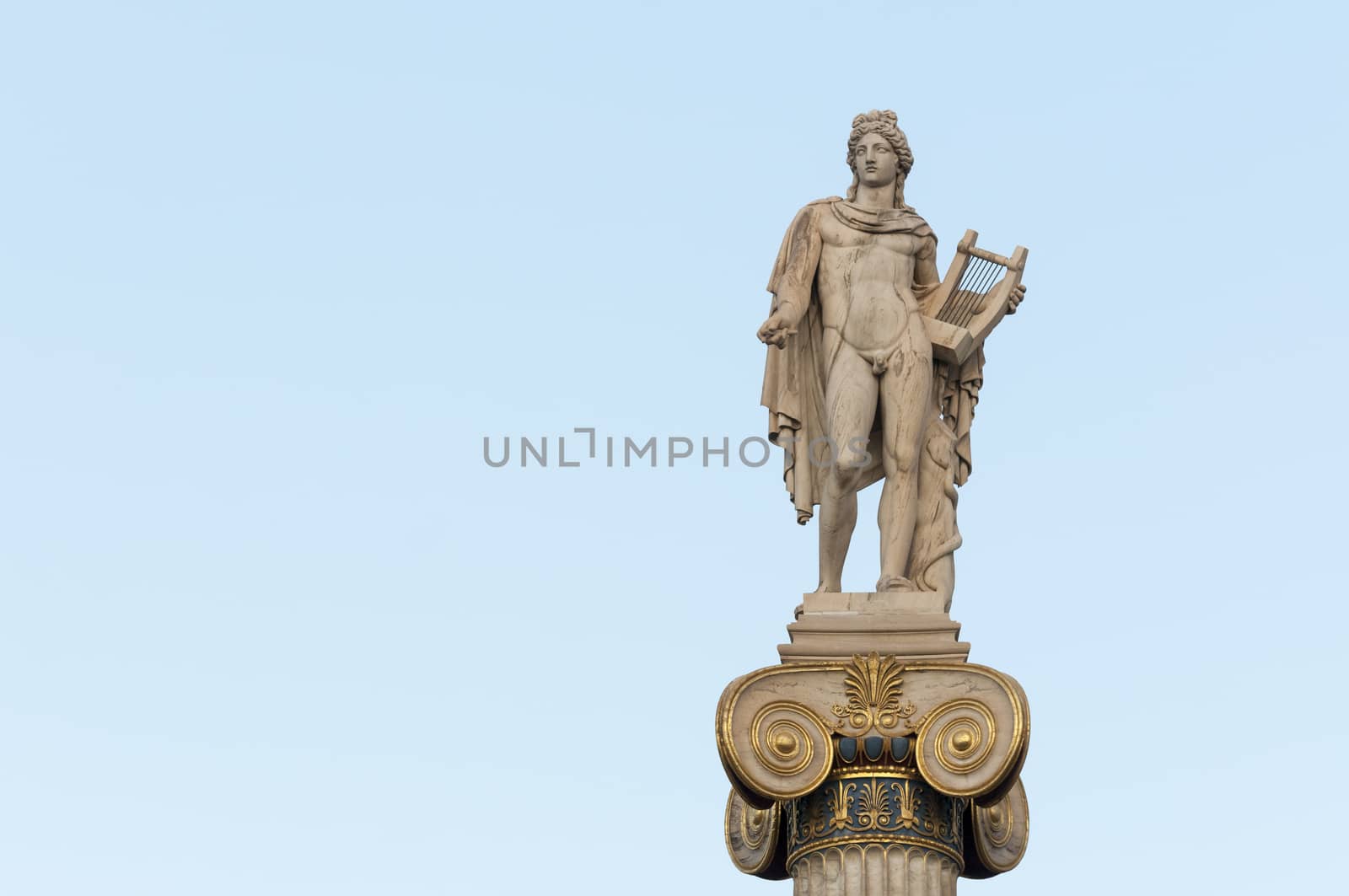 classical Apollo statue