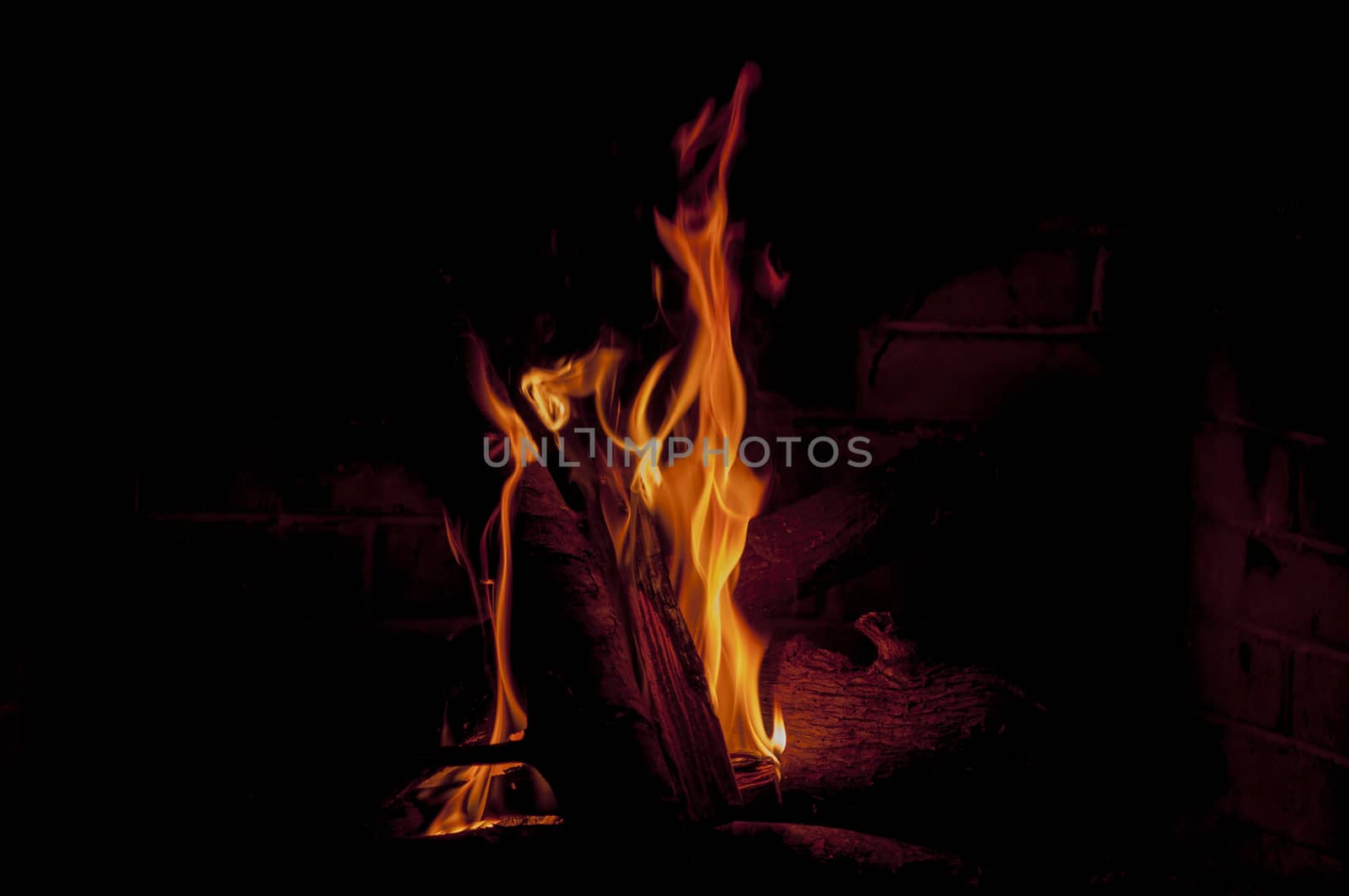 wood in fire by vangelis