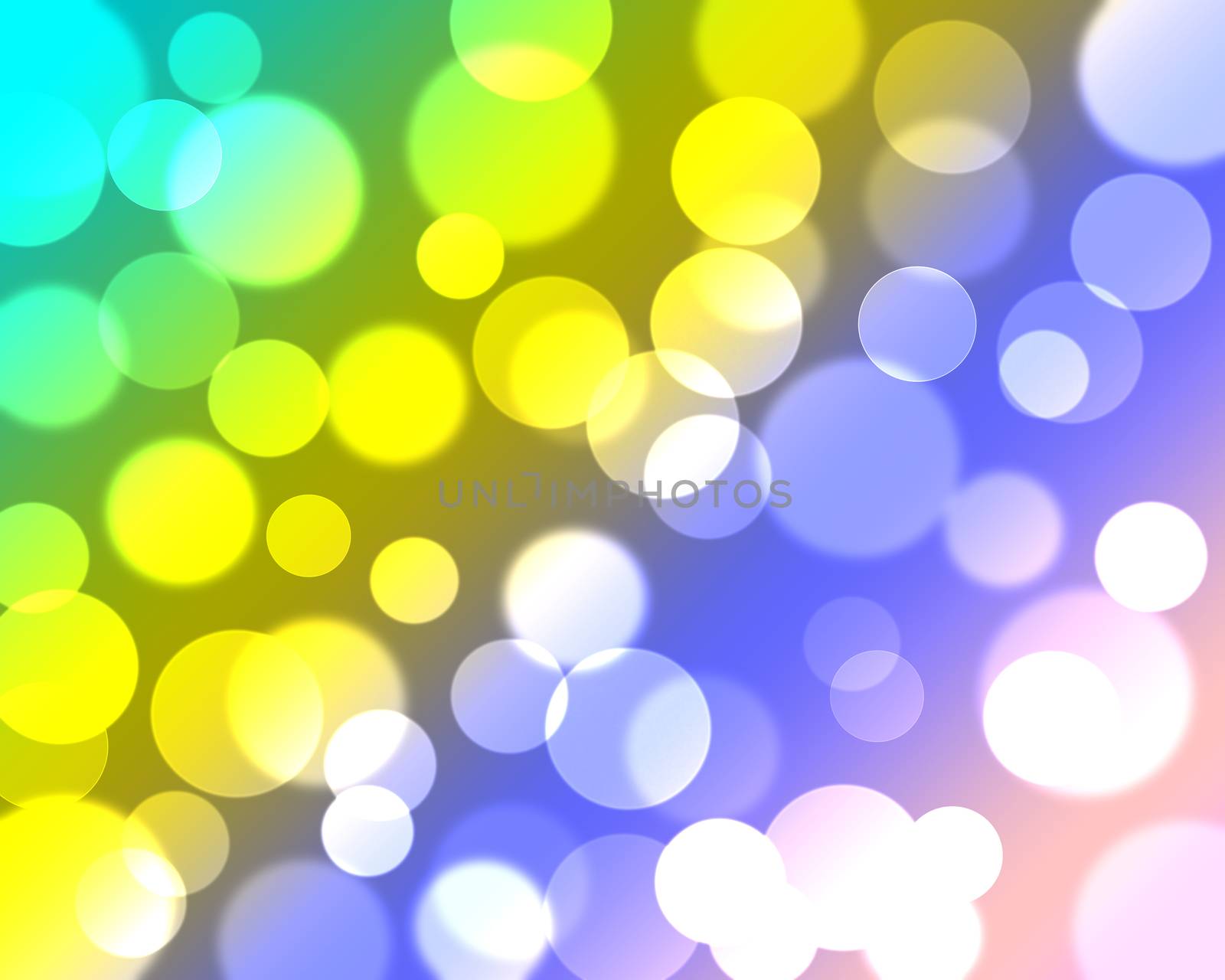 Colorful abstract bokeh background by eenevski