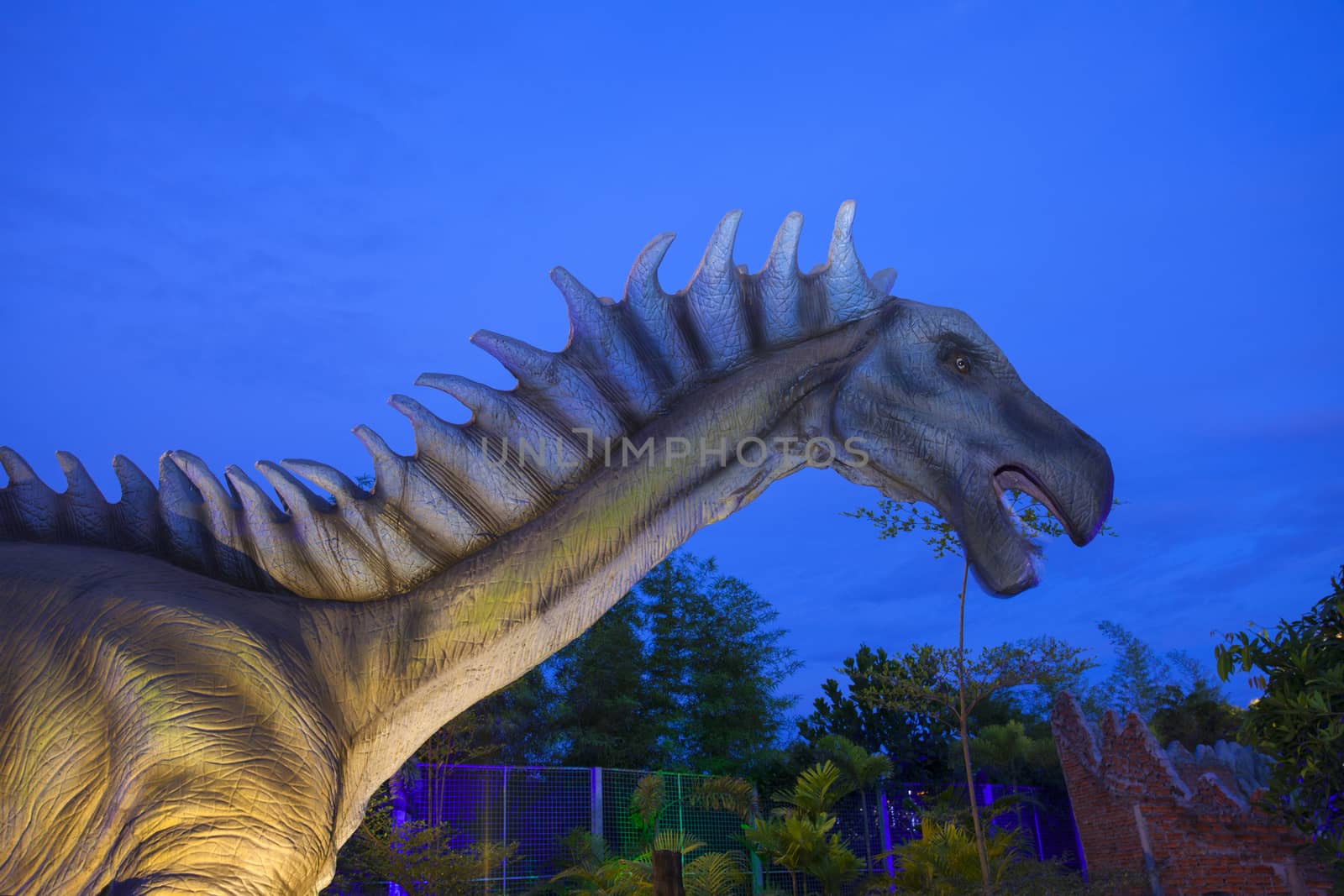 Dinosaur Park in Thailand by jee1999