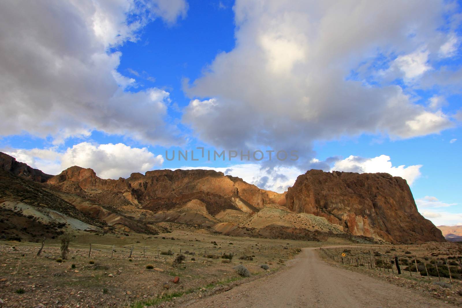 Beautiful landscape at Piedra Parada, Chubut valley, Argentina by cicloco