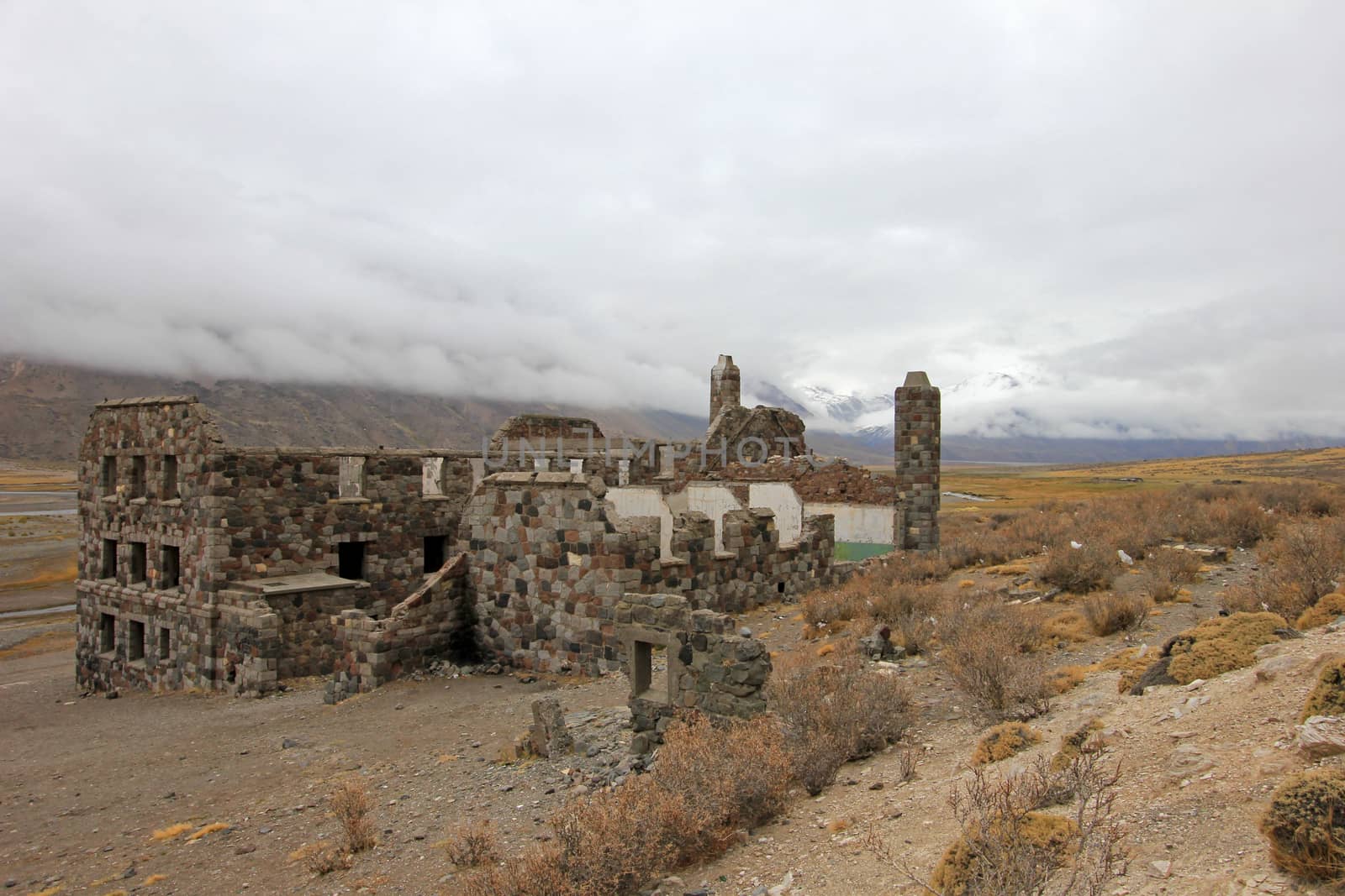 Abandoned Sosneado Hot Springs Hotel that has supposedly been a nazi hideout, Argentina by cicloco