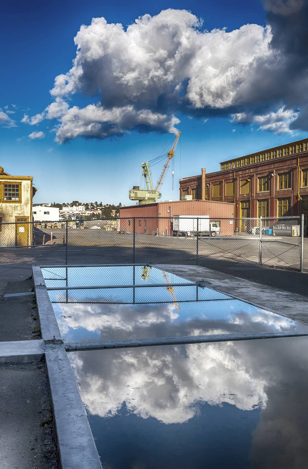 Mare Island Clouds, located in Vallejo, California