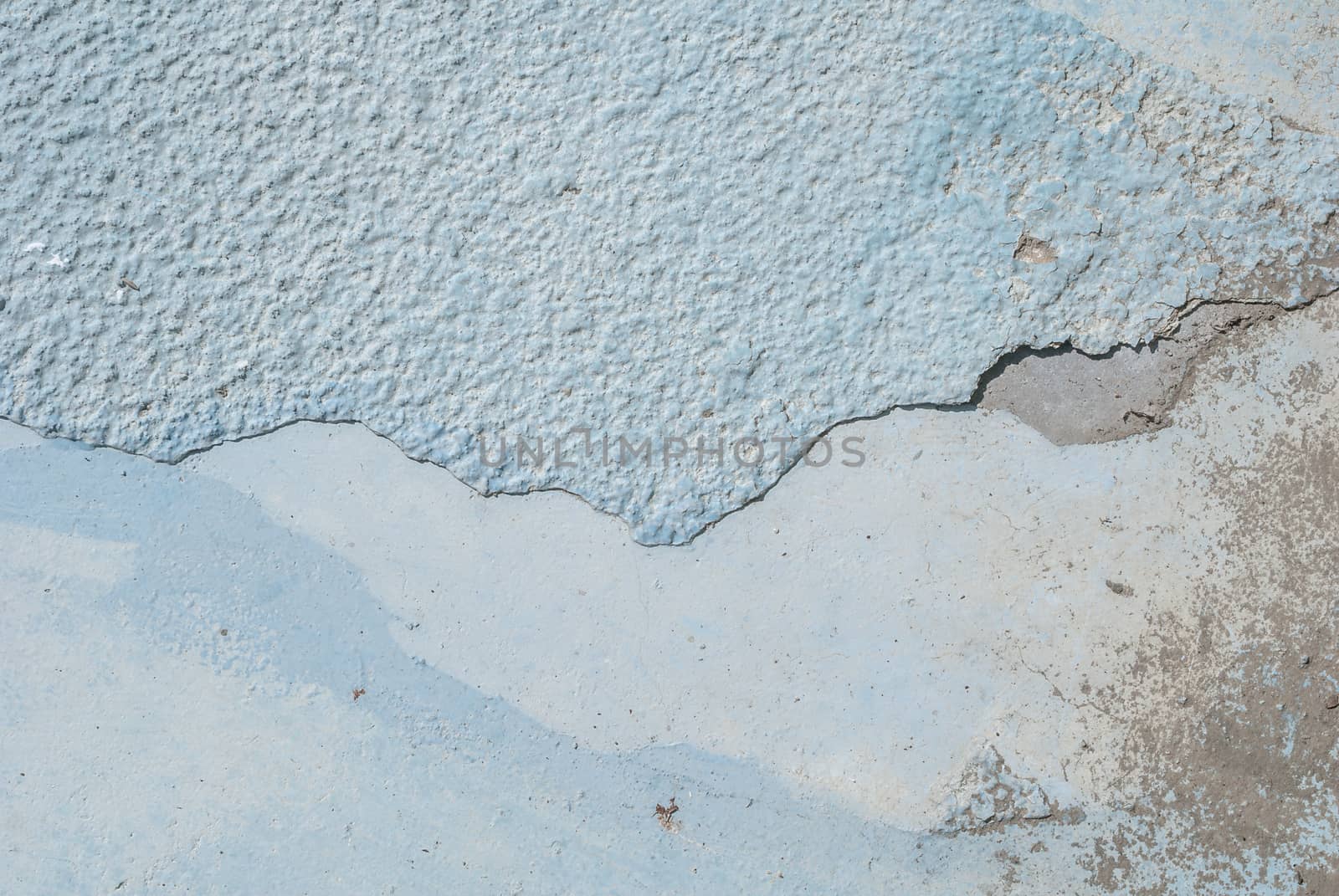 chipped paint on old concrete wall, texture background by uvisni