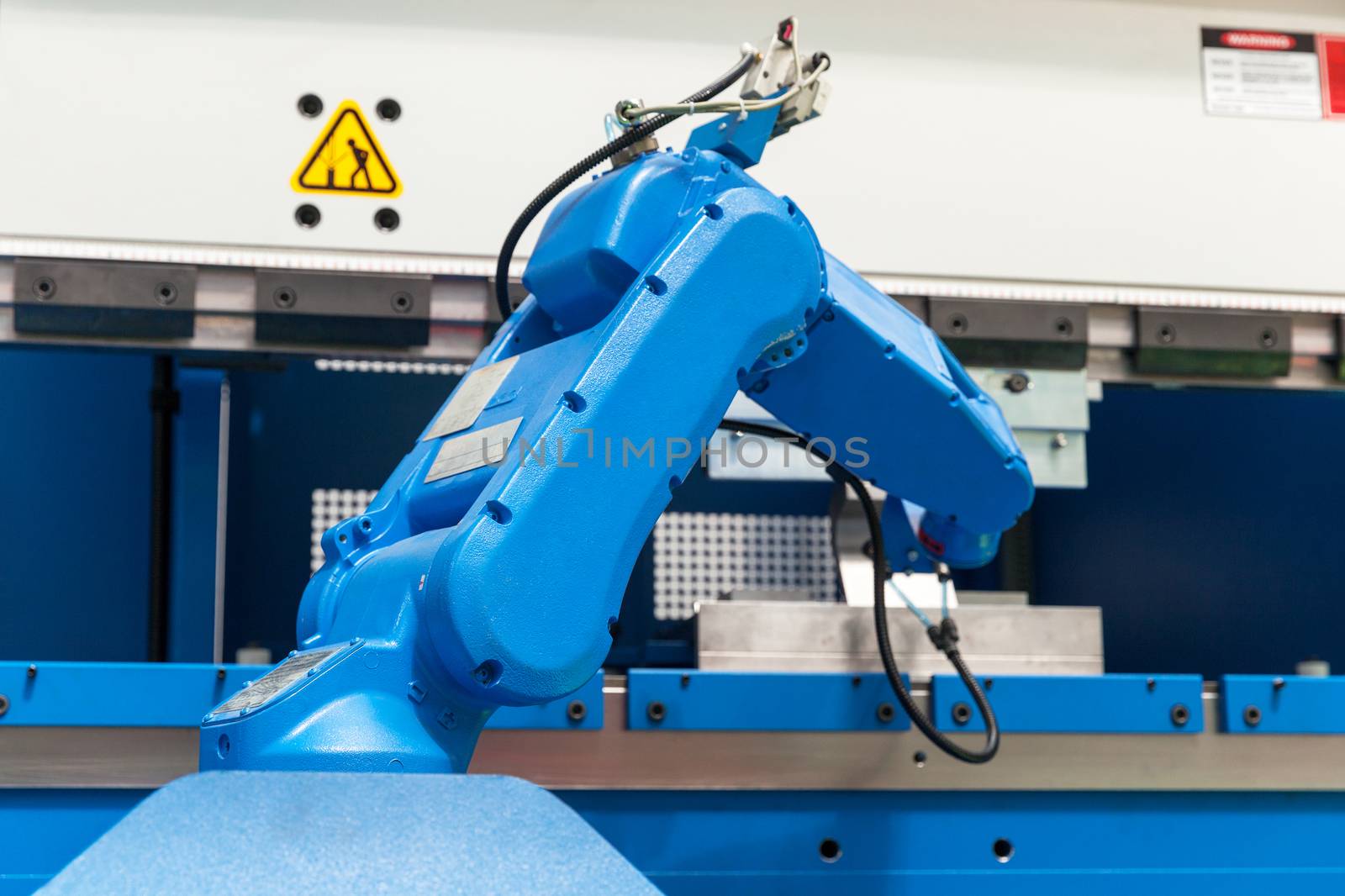 Assembly, machine tending, part transfer, pick and place robot arm