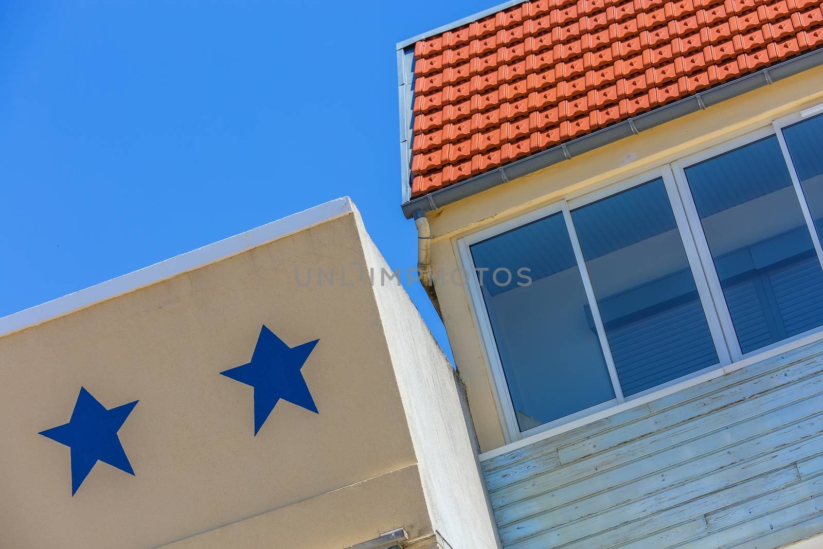 Design coloreful hotel sign by pixinoo