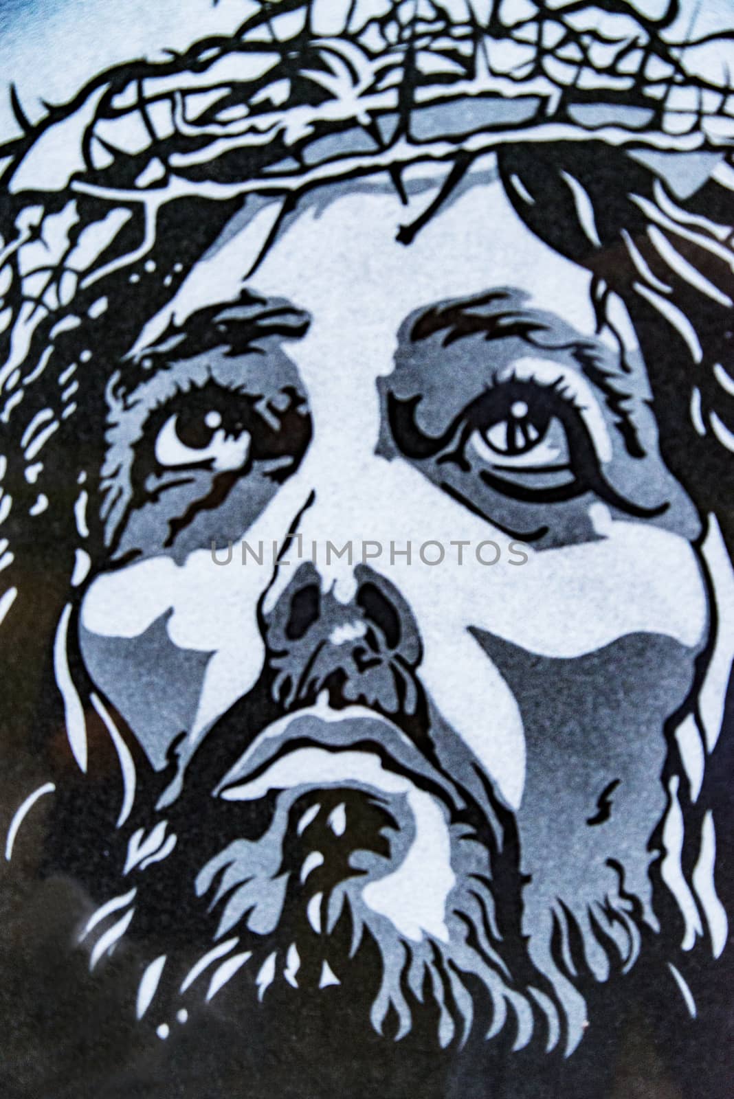 Jesus face icon by edella